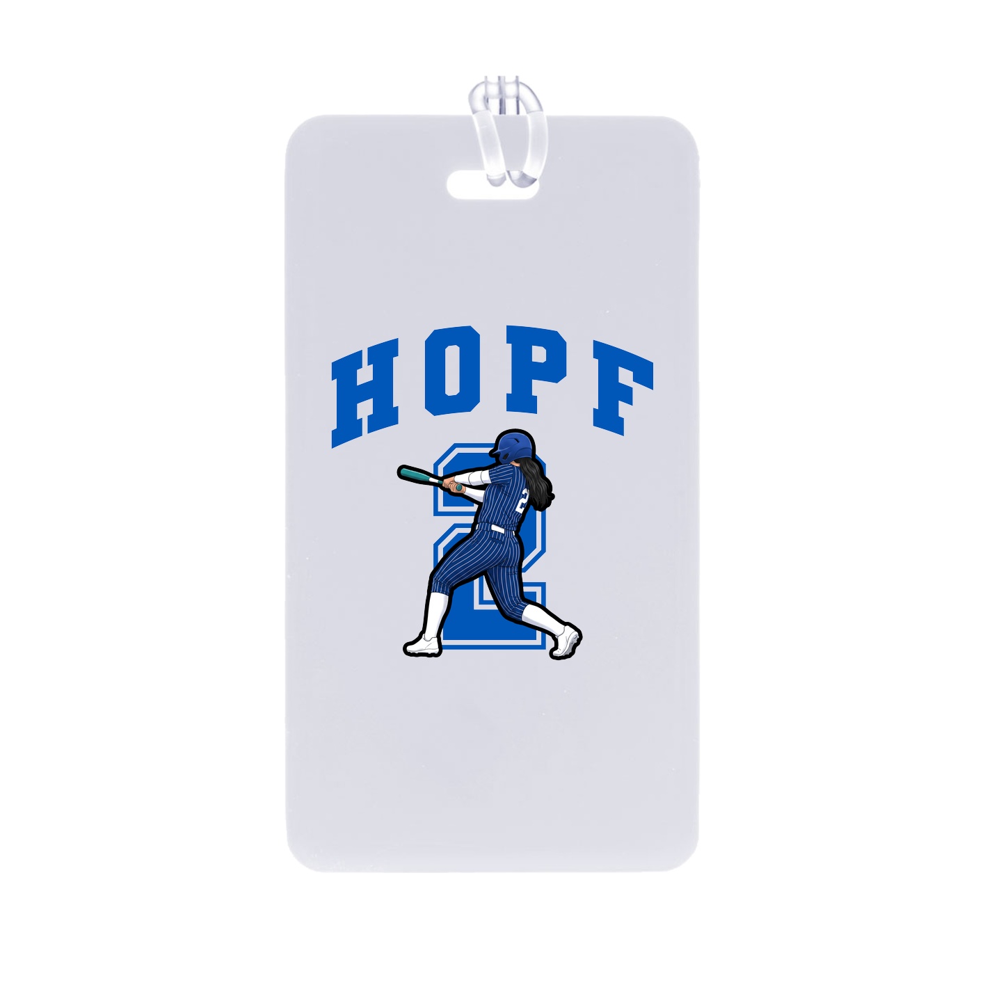 Bag Tag — Number in Classic
