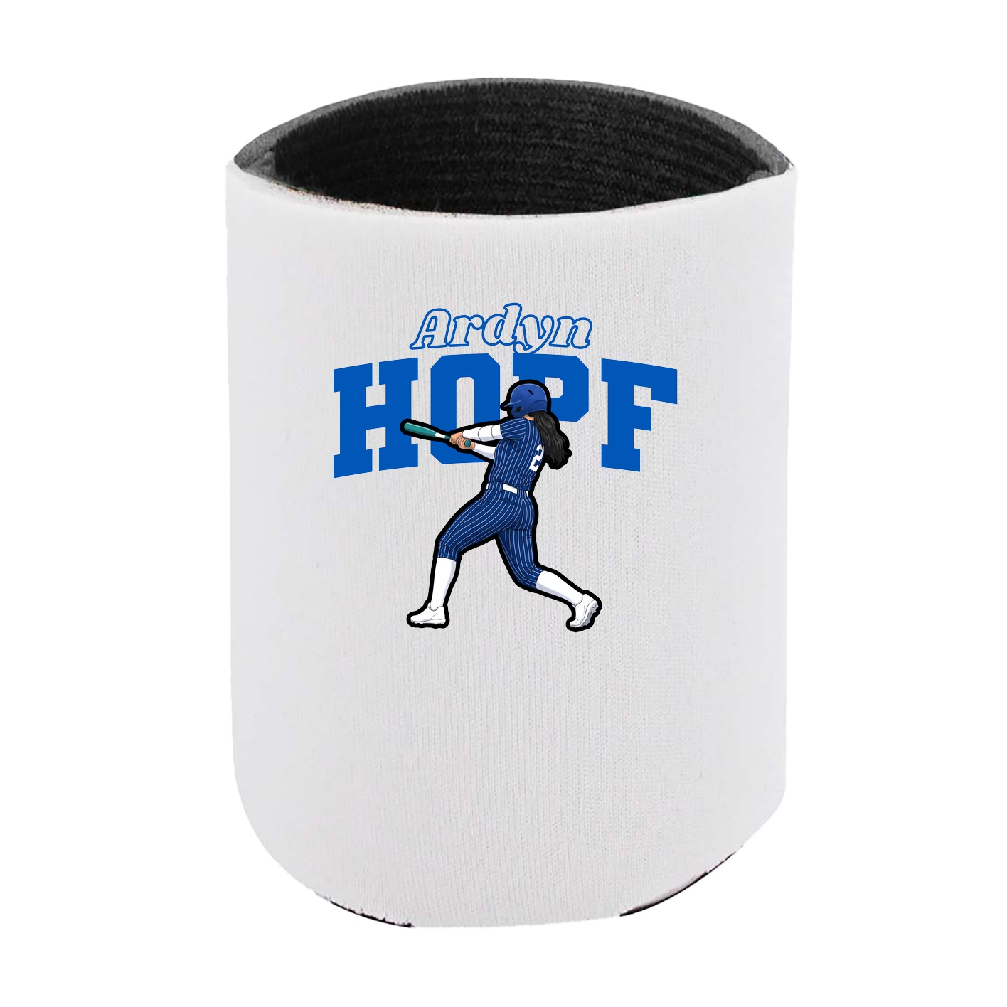 Can Holder — Name Arch in White
