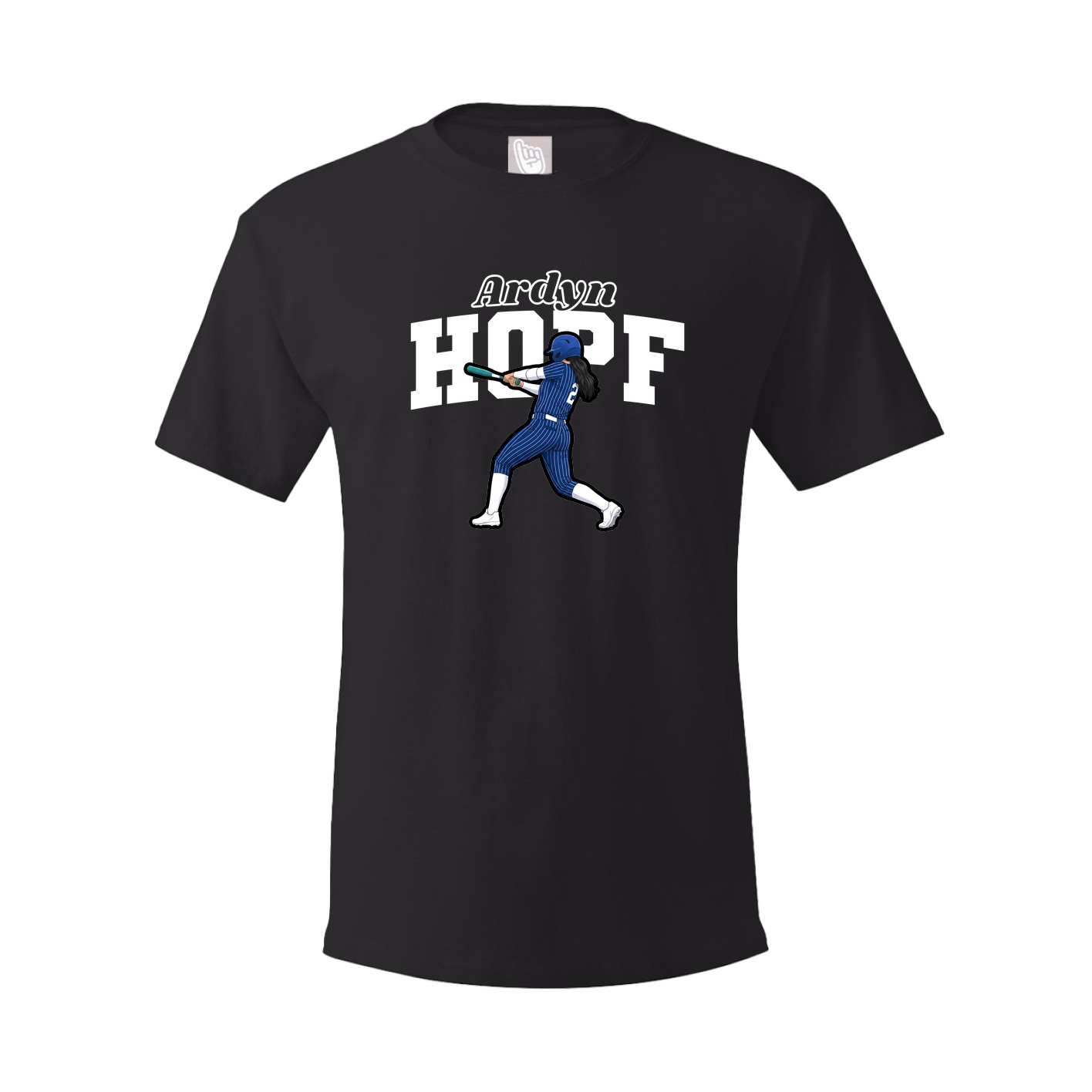 Youth Tee — Name Arch in Black