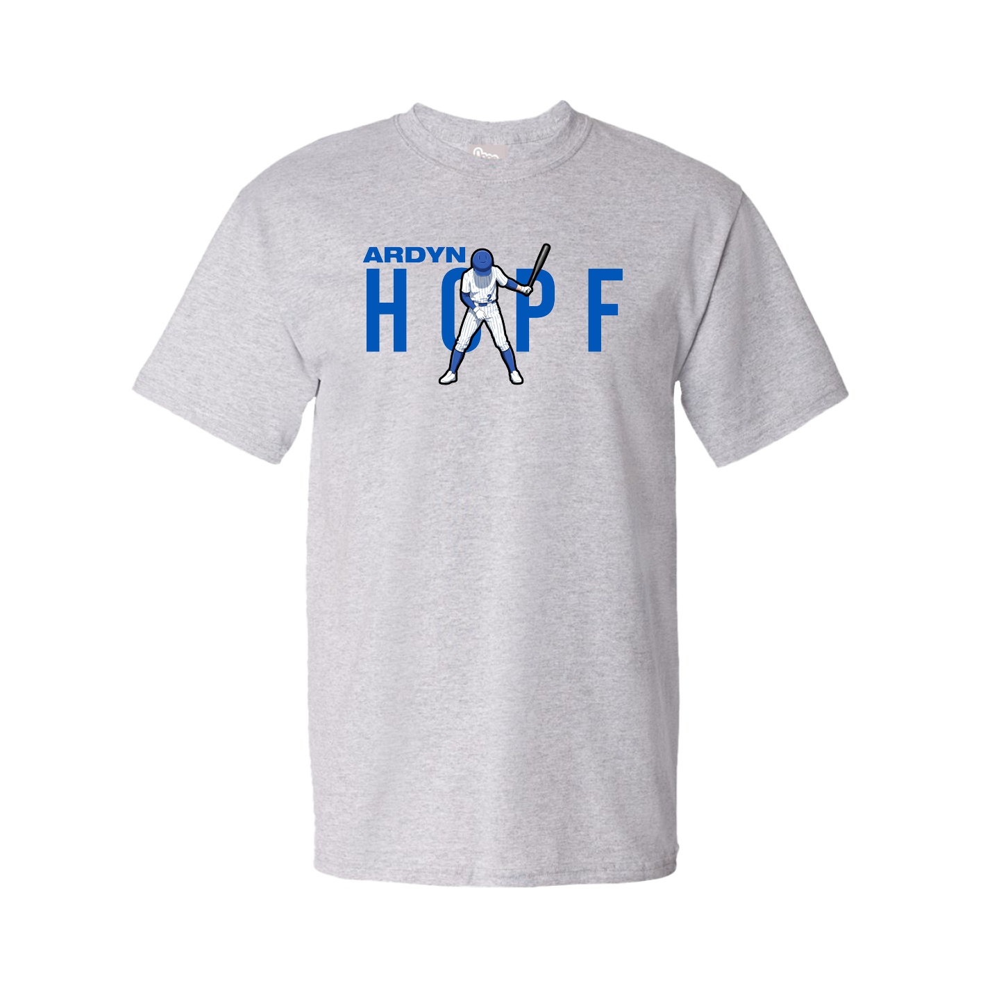 Tee — Player Name in Grey