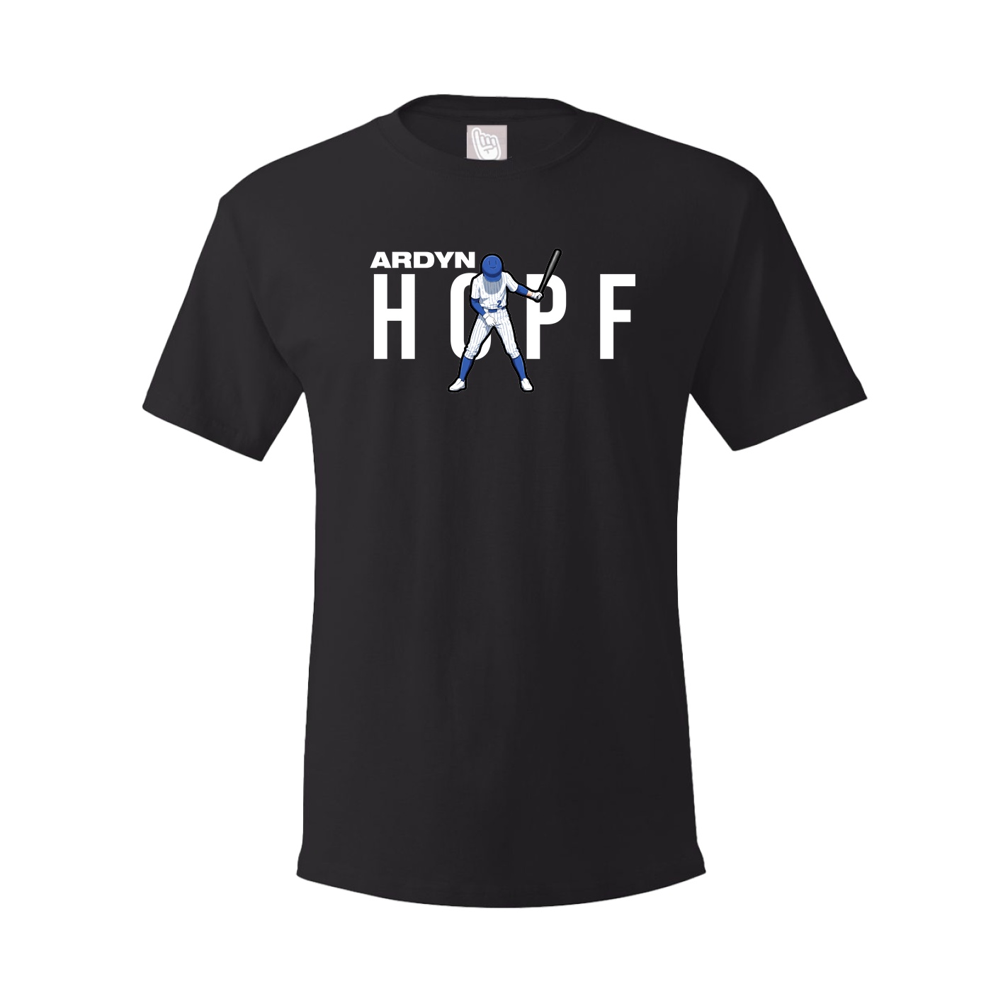 Youth Tee — Player Name in Black