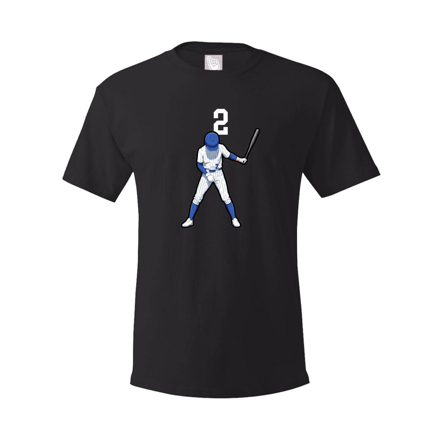 Tee — Number Top in Black