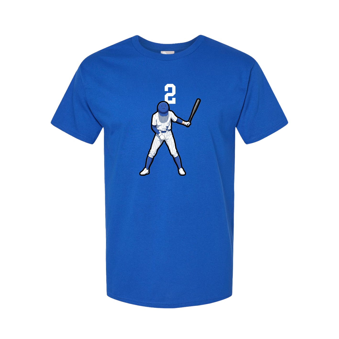 Tee — Number Top in Royal