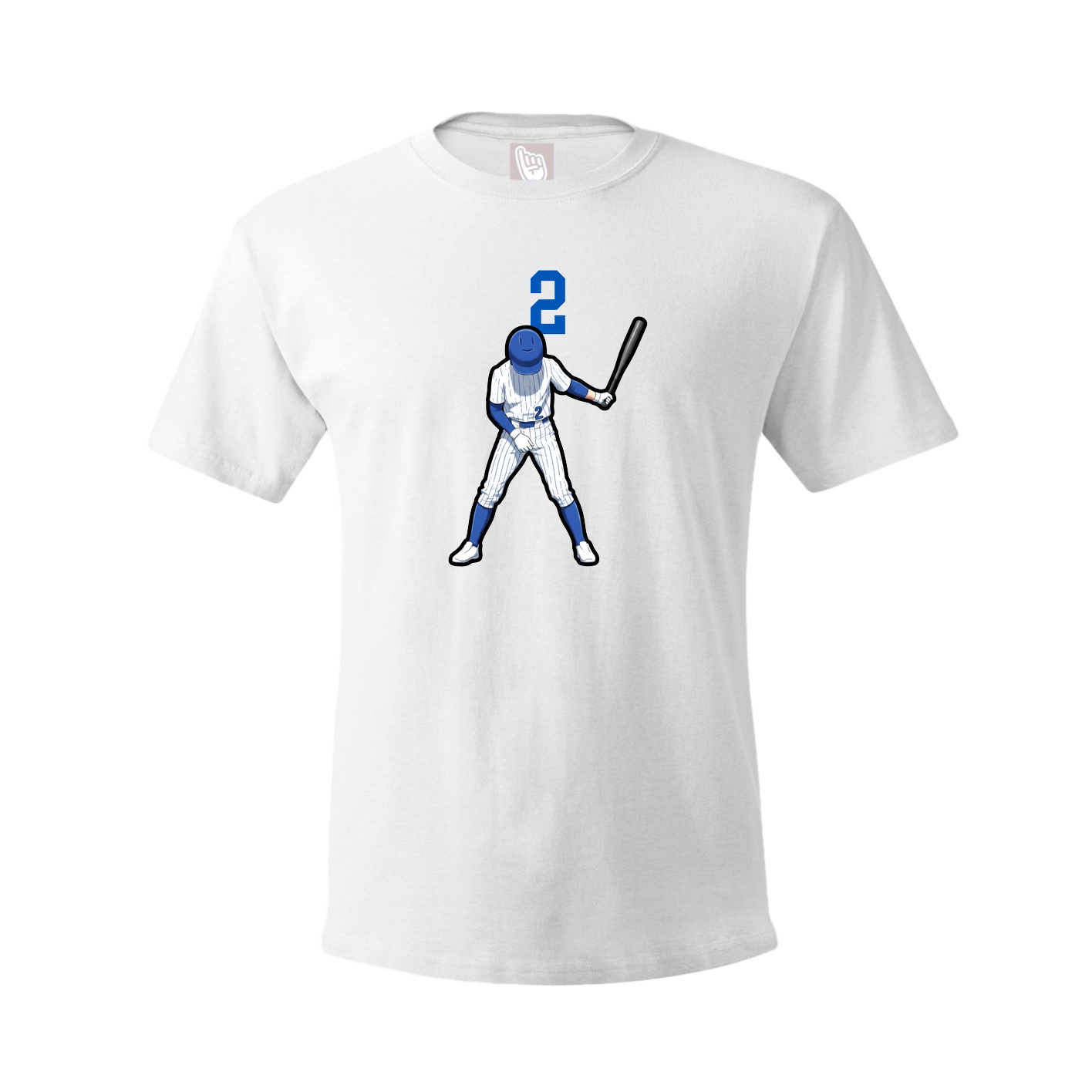 Tee — Number Top in White