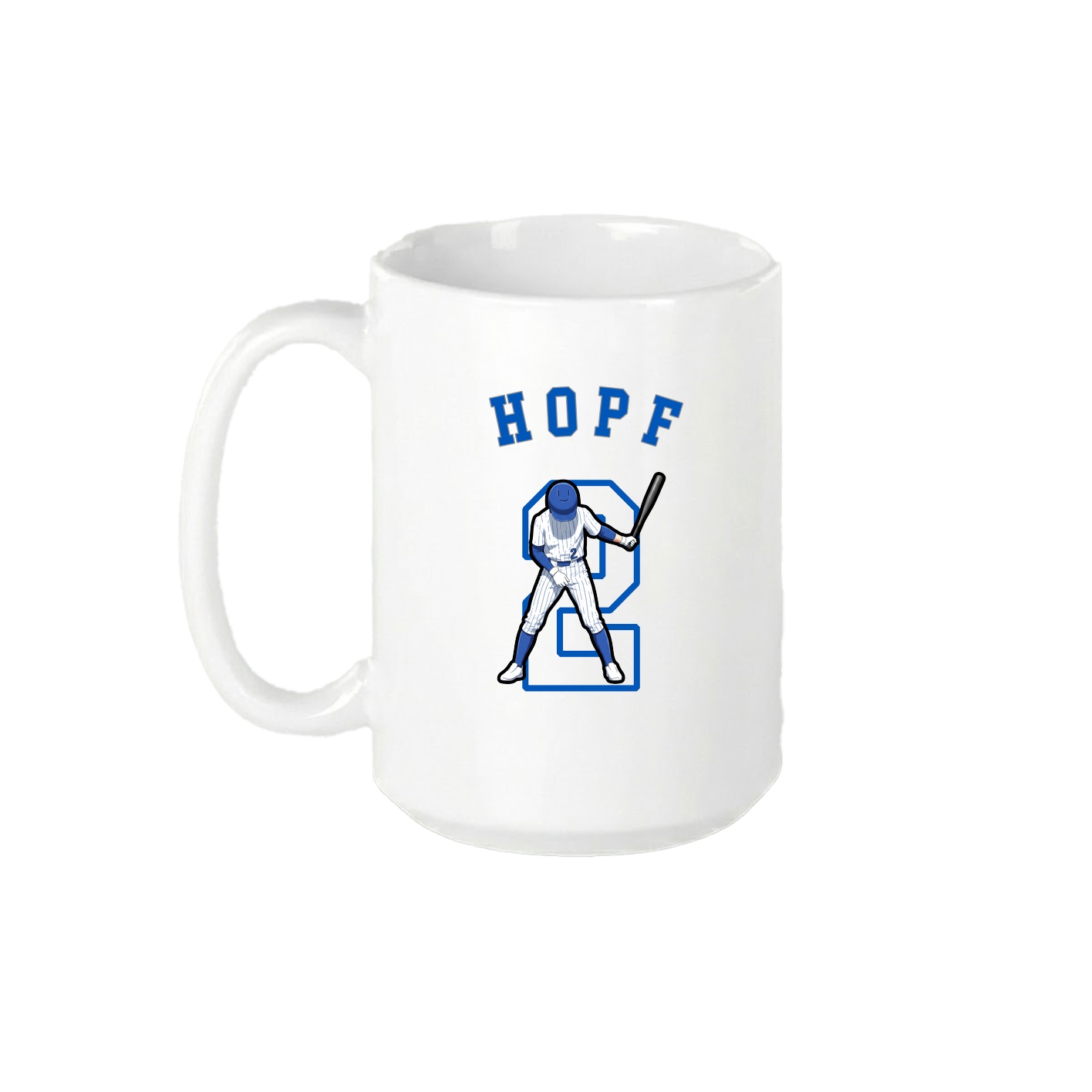 15oz Coffee Mug — Shirsey Arch in White