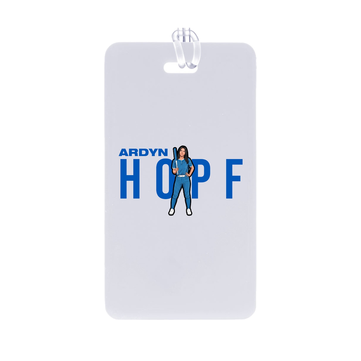 Bag Tag — Player Name in Classic
