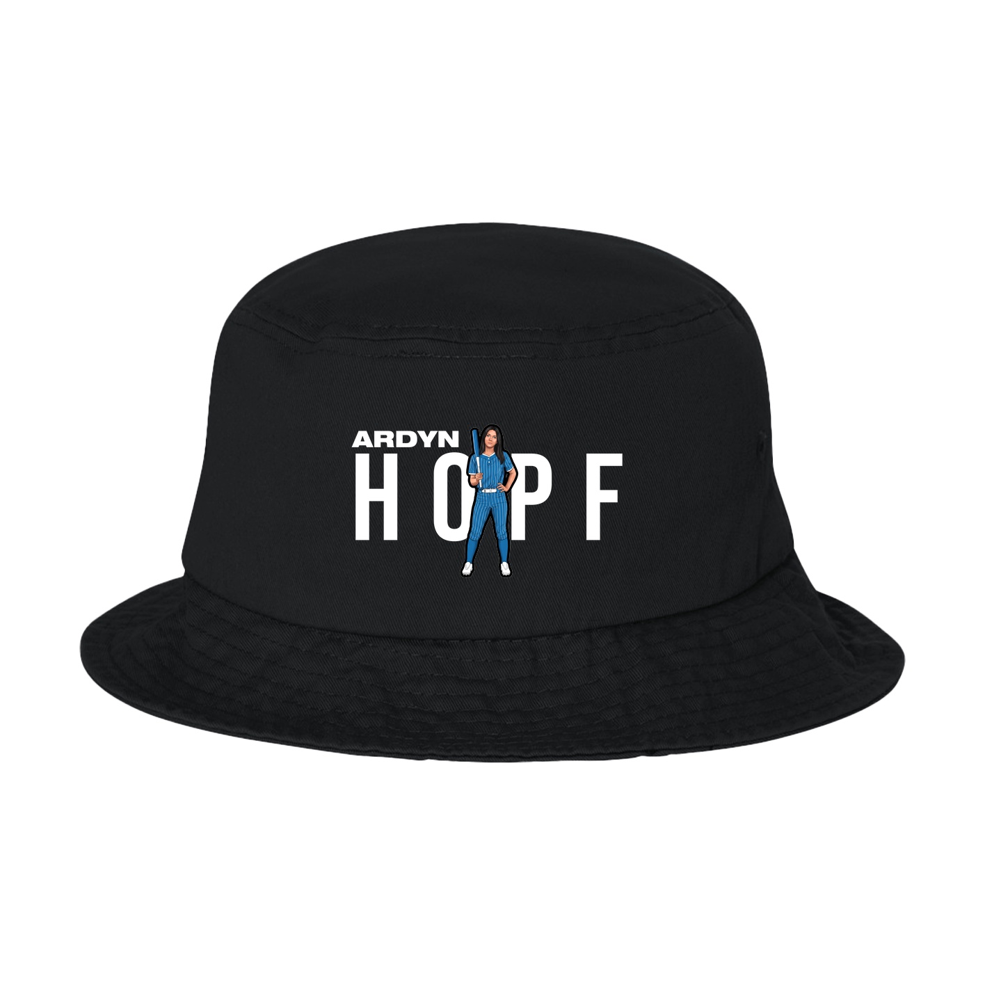 Bucket Cap — Player Name in Black