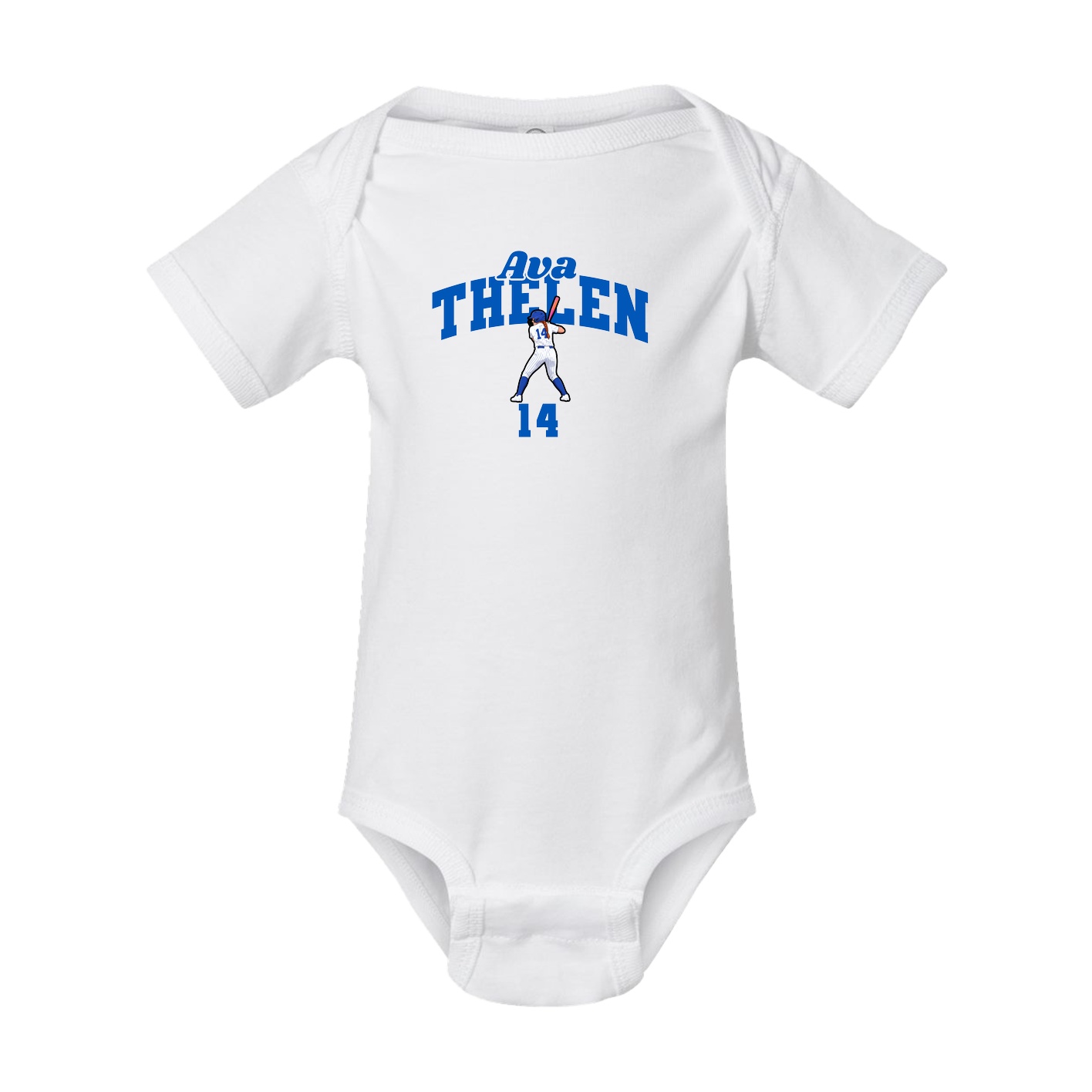 Baby Onesie — Signature Arch in White