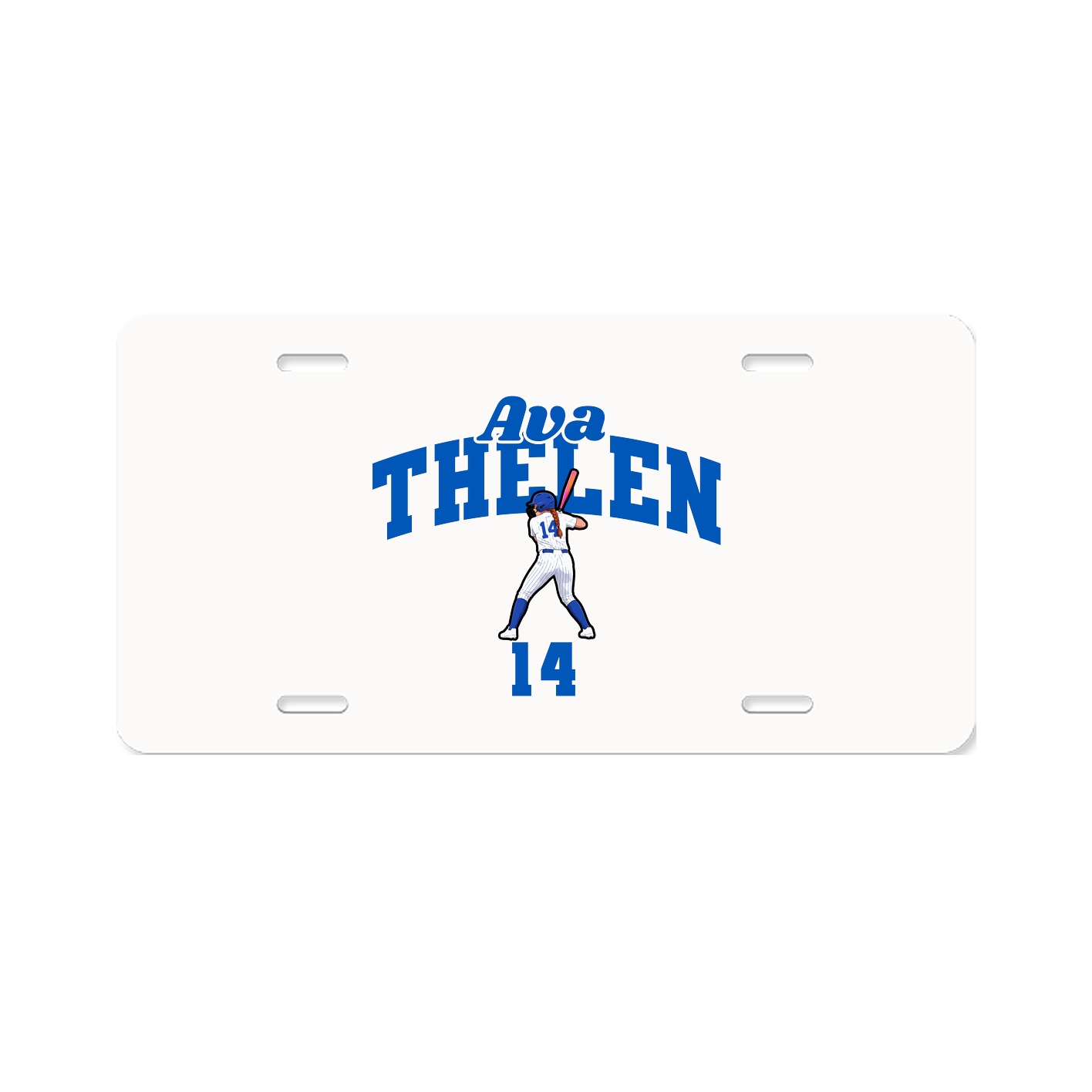 License Plate — Signature Arch in Classic