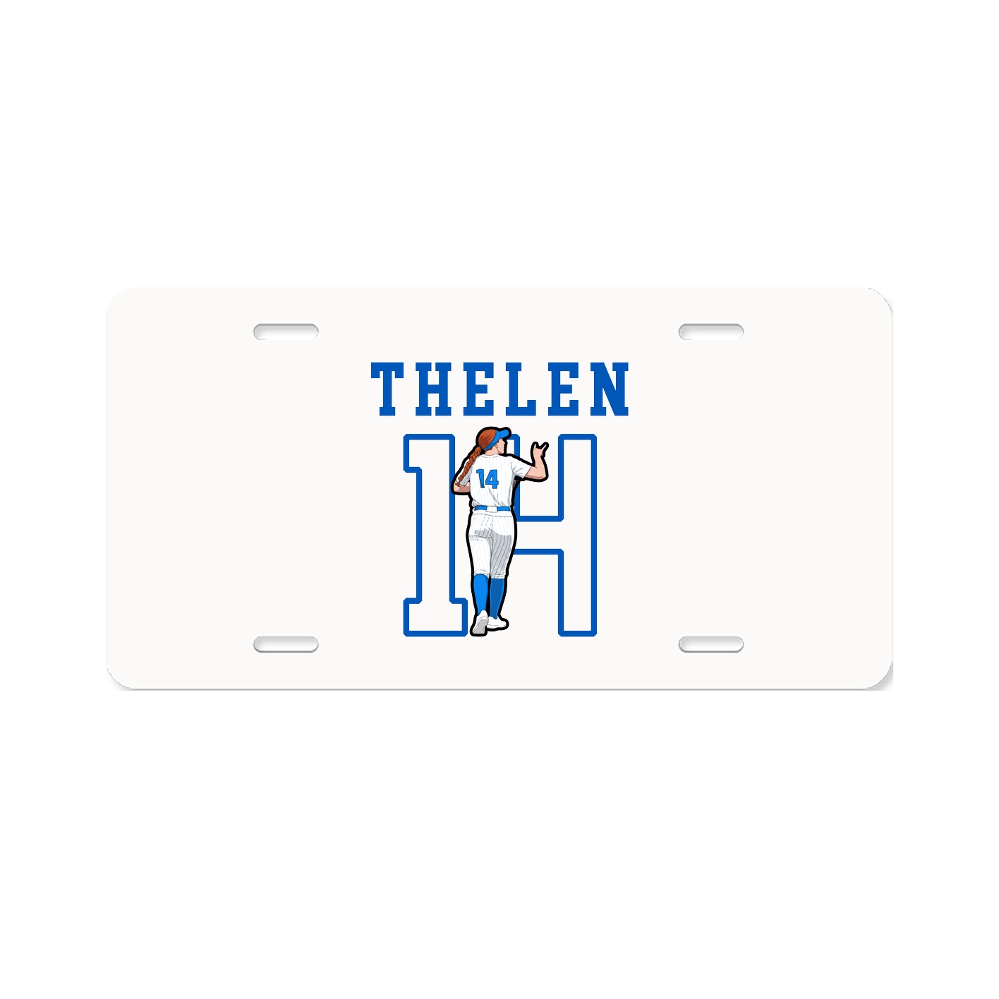 License Plate — Shirsey in Classic
