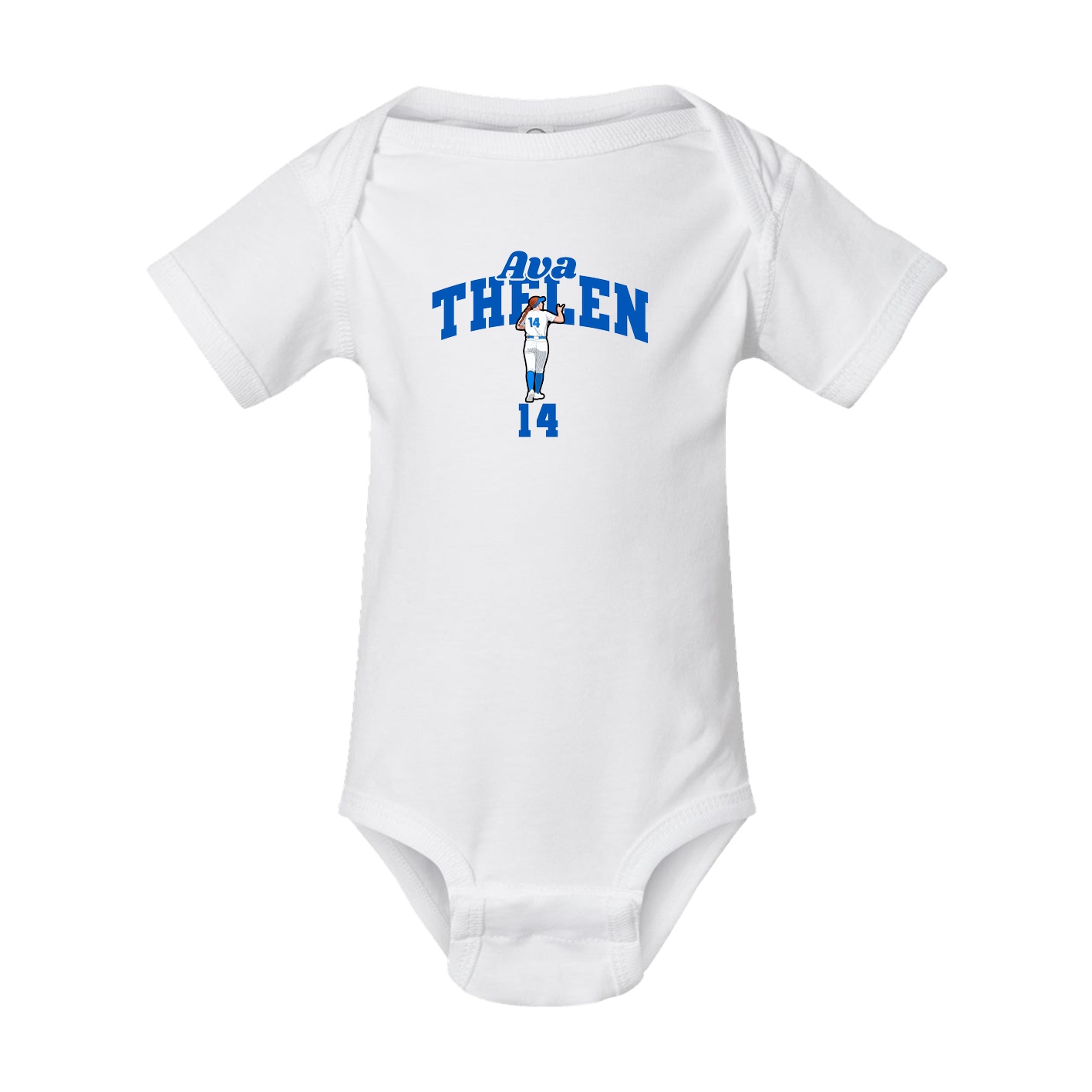 Baby Onesie — Signature Arch in White