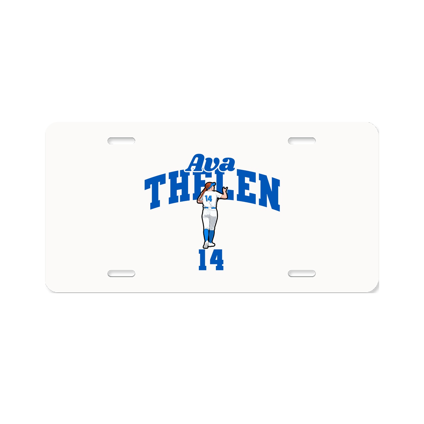 License Plate — Signature Arch in Classic