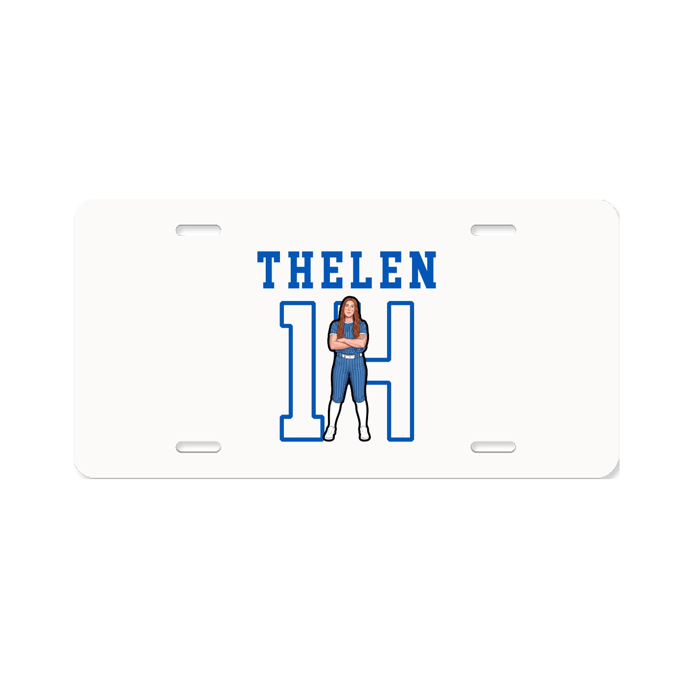 License Plate — Shirsey in Classic