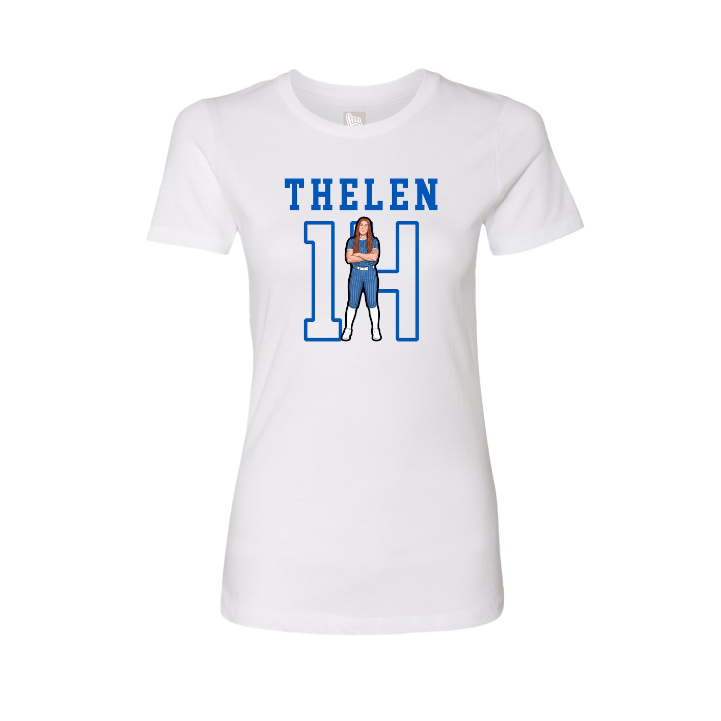 Fitted Women's Tee — Shirsey in White