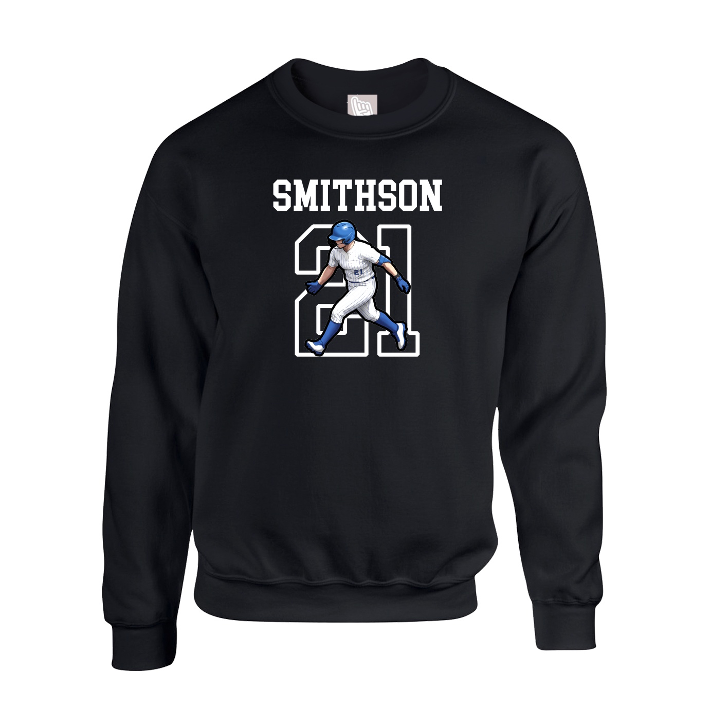 Fleece Crew — Shirsey in Black