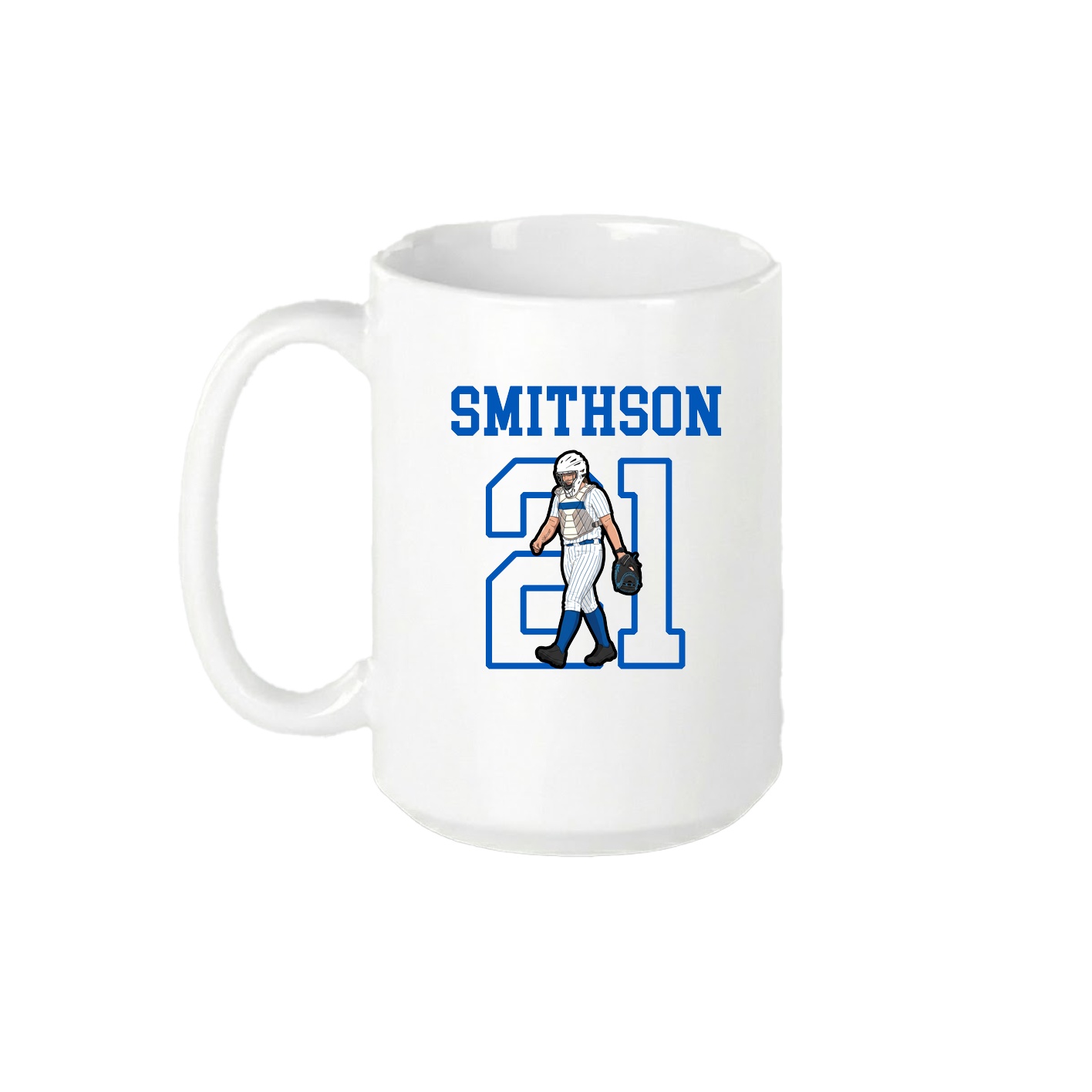 15oz Coffee Mug — Shirsey in White