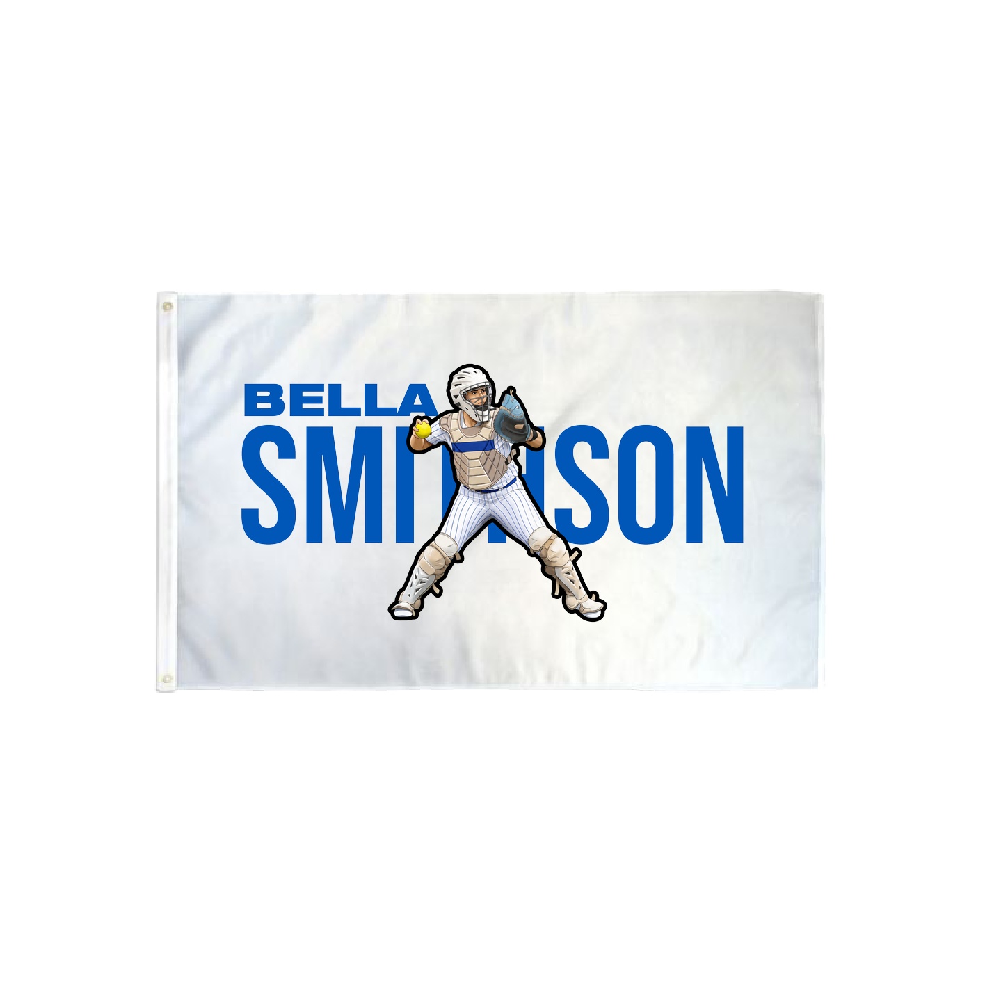 3x5 Flag — Player Name in Classic