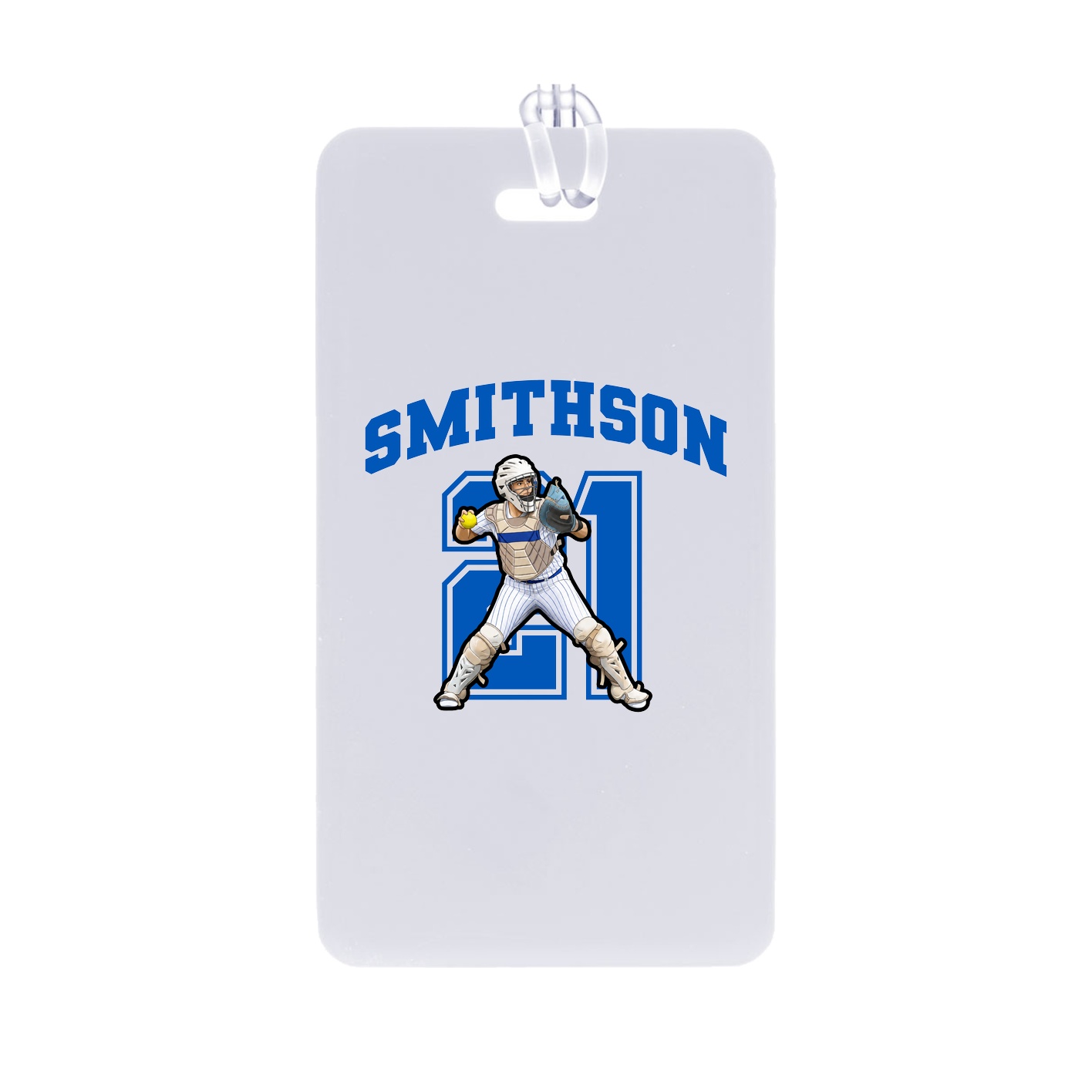 Bag Tag — Number in Classic