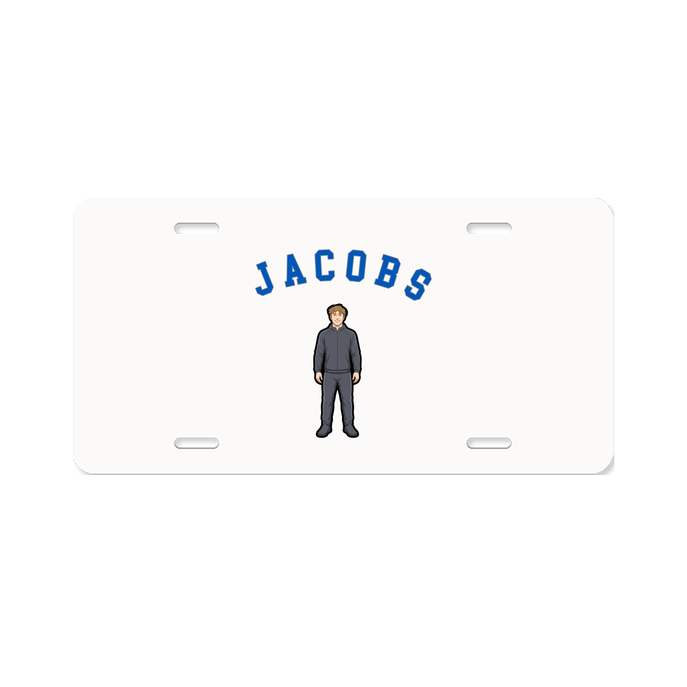 License Plate — Shirsey Arch in Classic