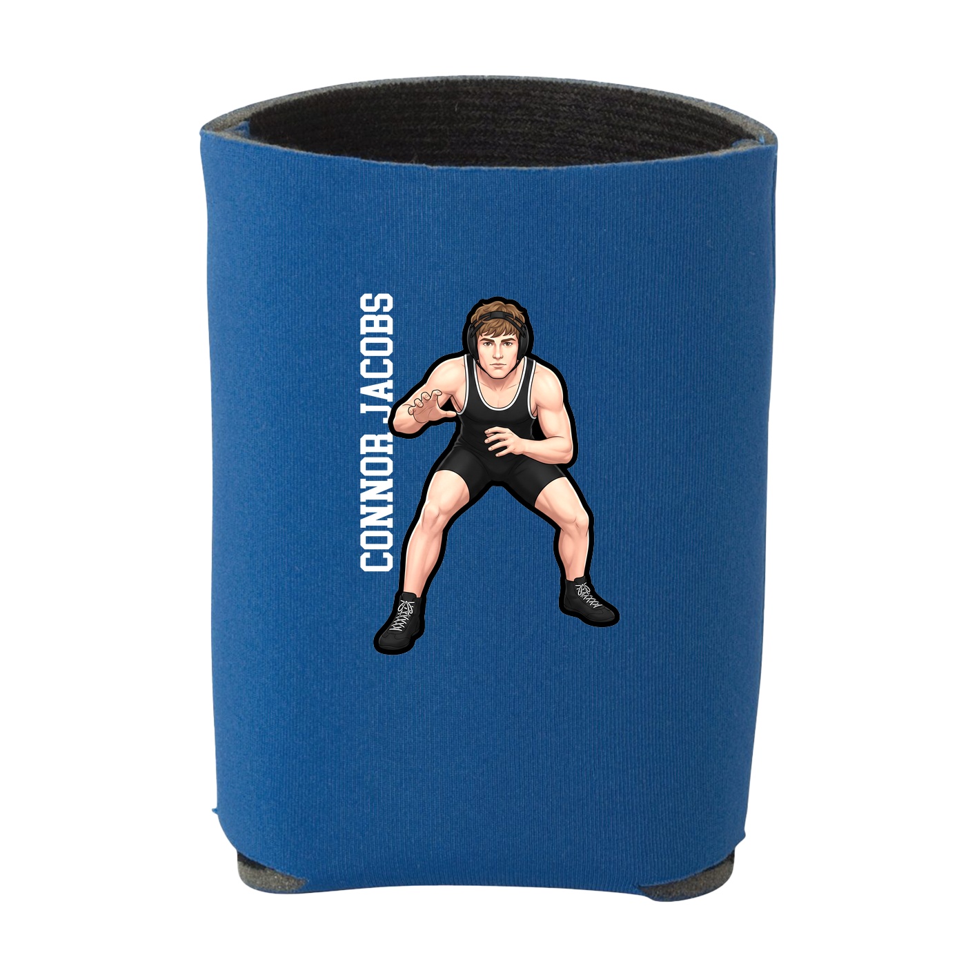 Can Holder — Name Vertical in Royal