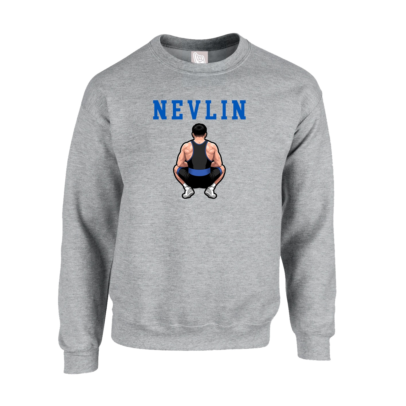 Fleece Crew — Shirsey in Grey