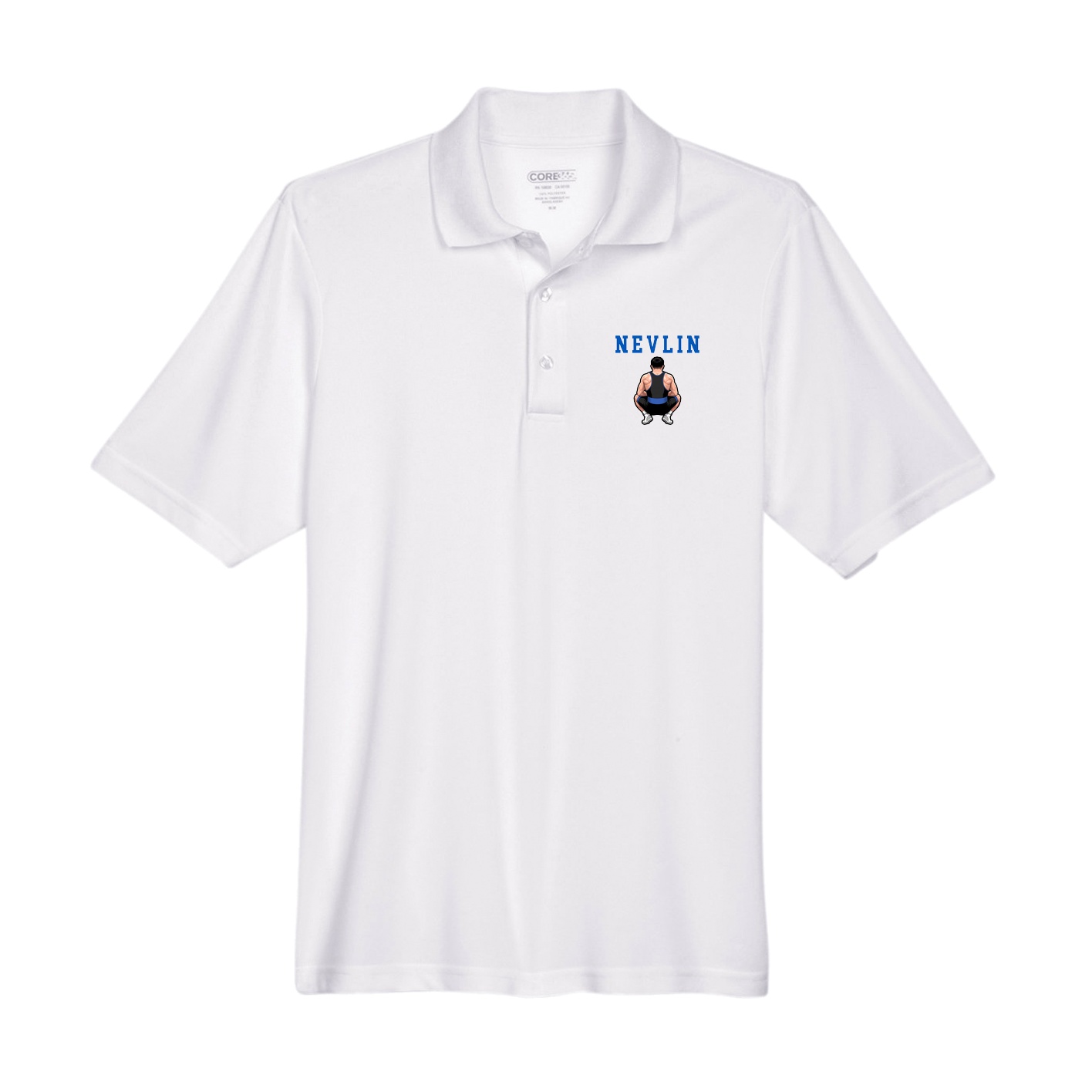 Performance Polo — Shirsey in White