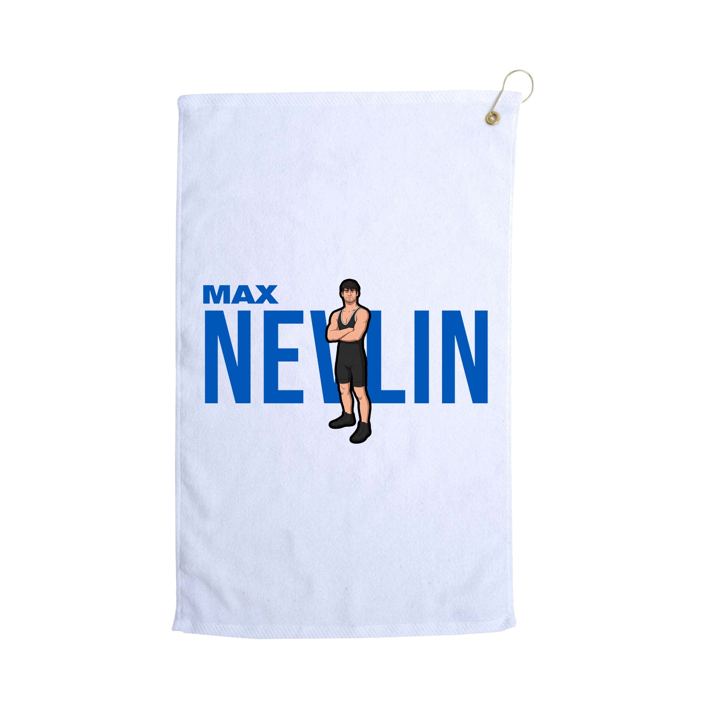 Golf Towel — Player Name in White
