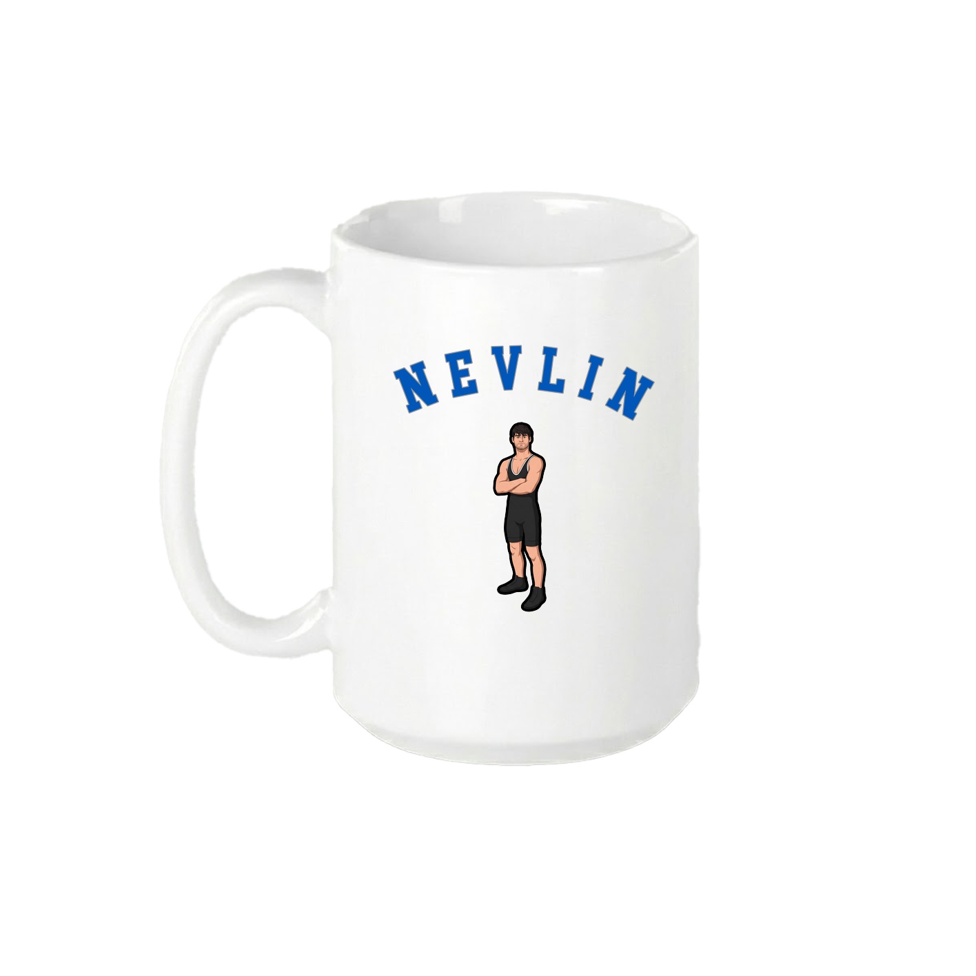 15oz Coffee Mug — Shirsey Arch in White