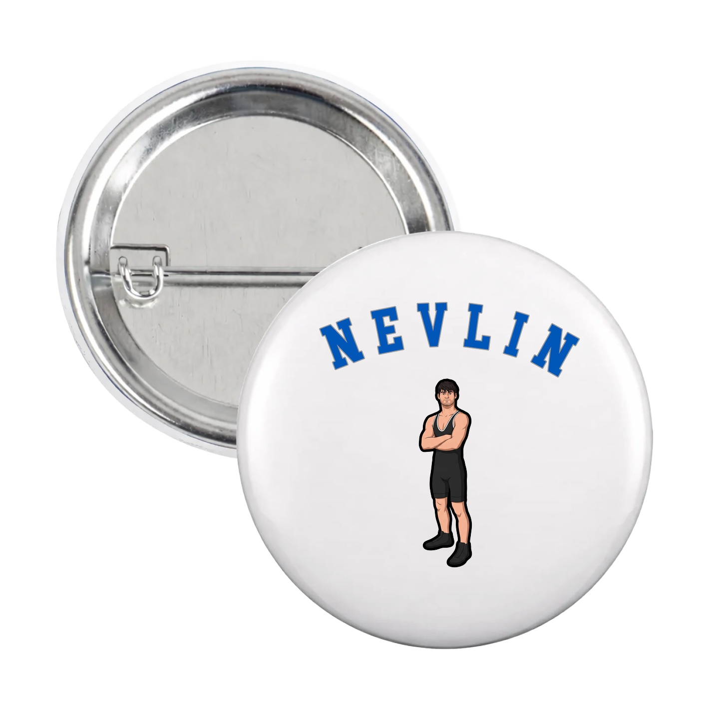 Game Day Button — Shirsey Arch in White