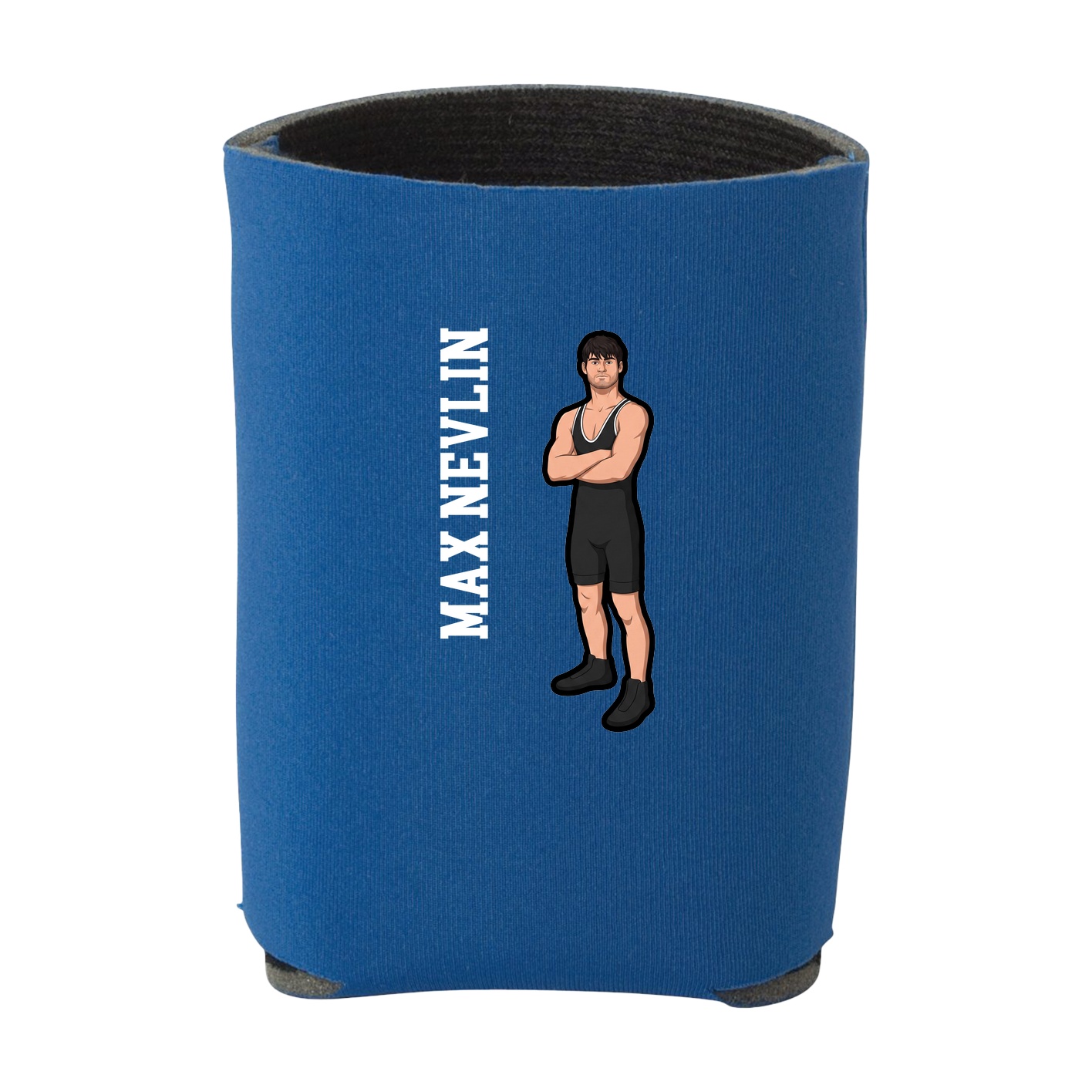 Can Holder — Name Vertical in Royal