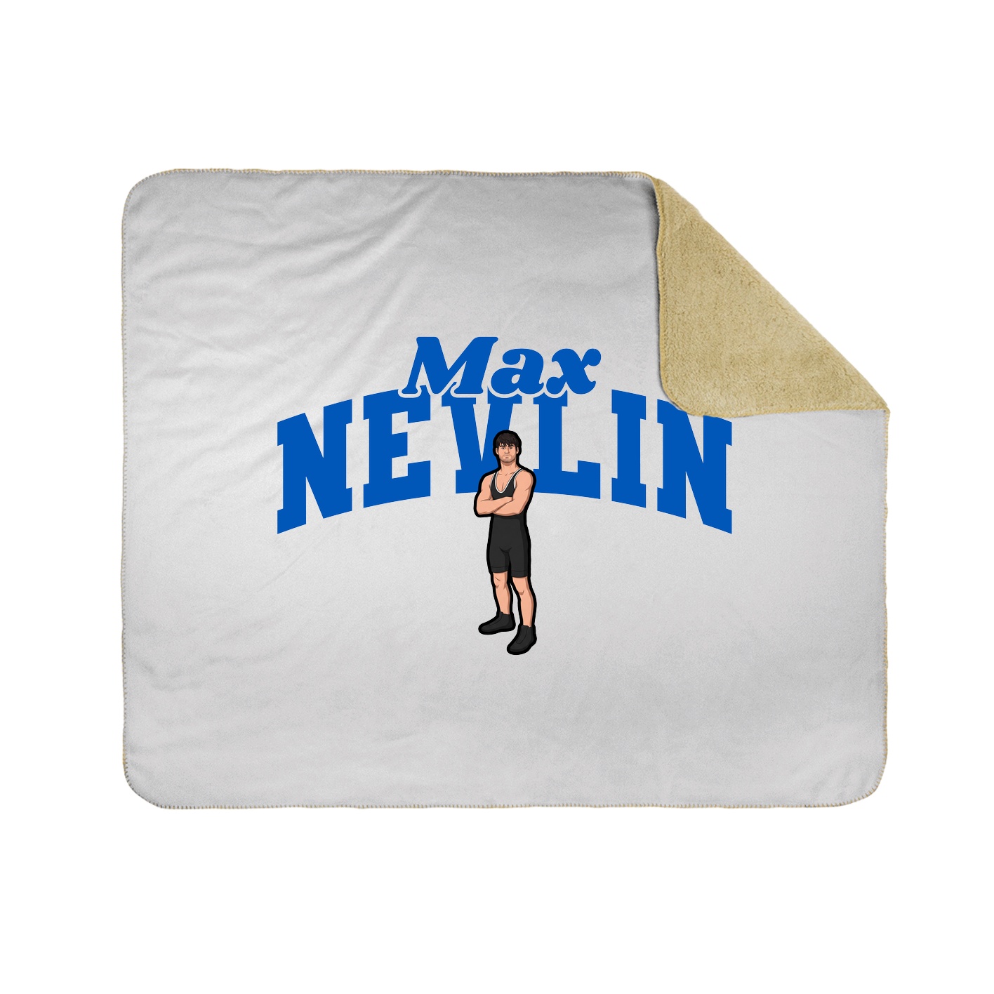 Throw Blanket — Signature Arch in White