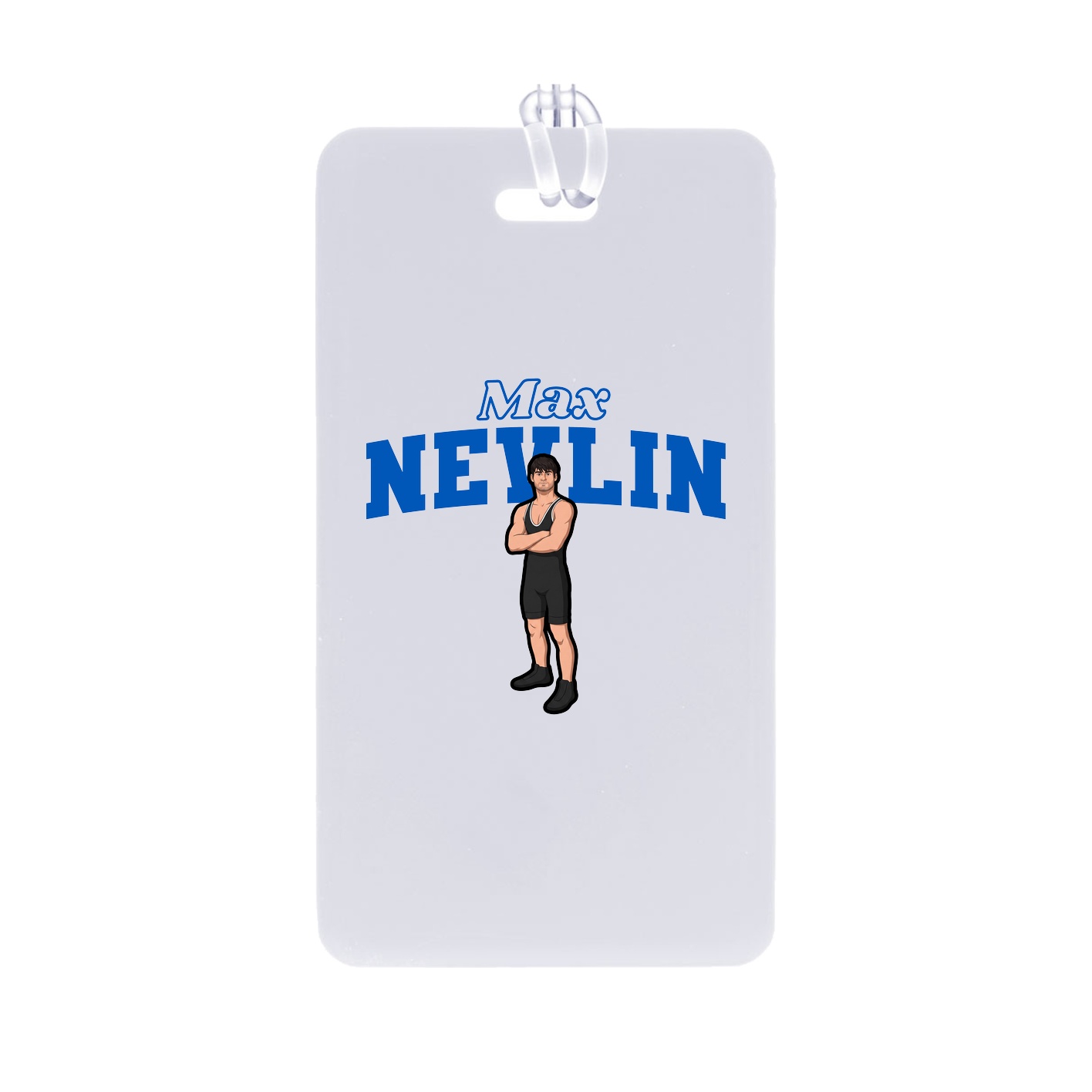 Bag Tag — Name Arch in Classic