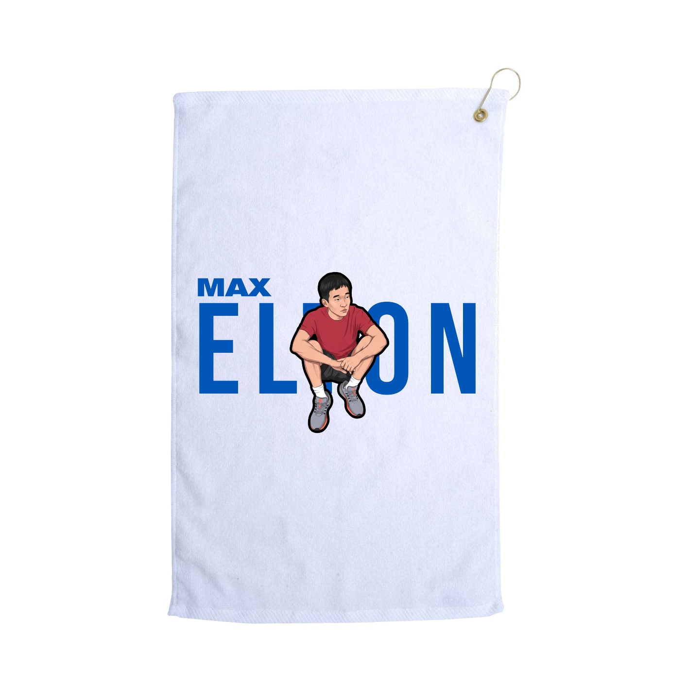 Golf Towel — Player Name in White
