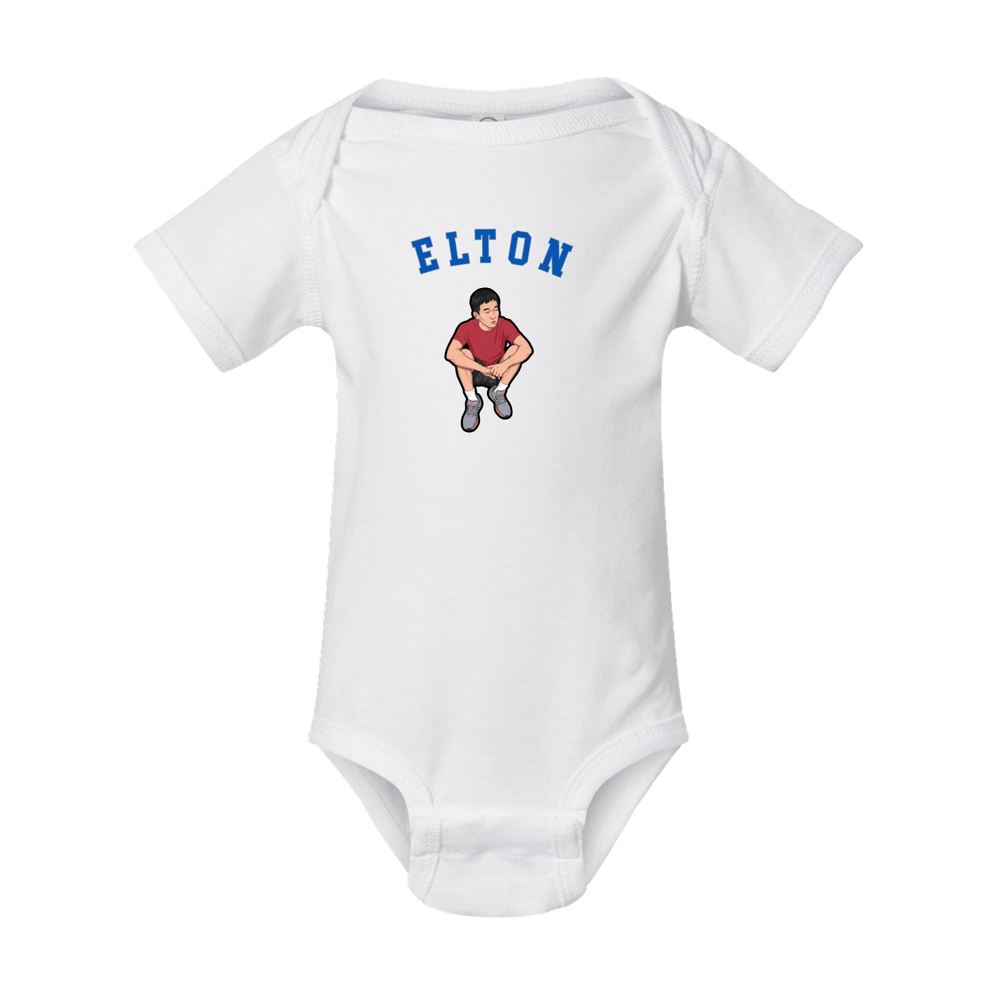 Baby Onesie — Shirsey Arch in White