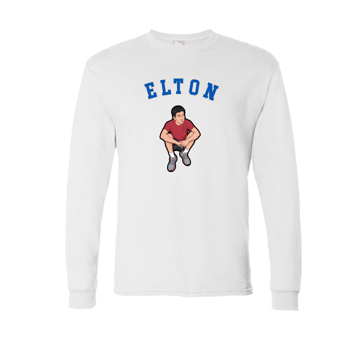 Long Sleeve Tee — Shirsey Arch in White