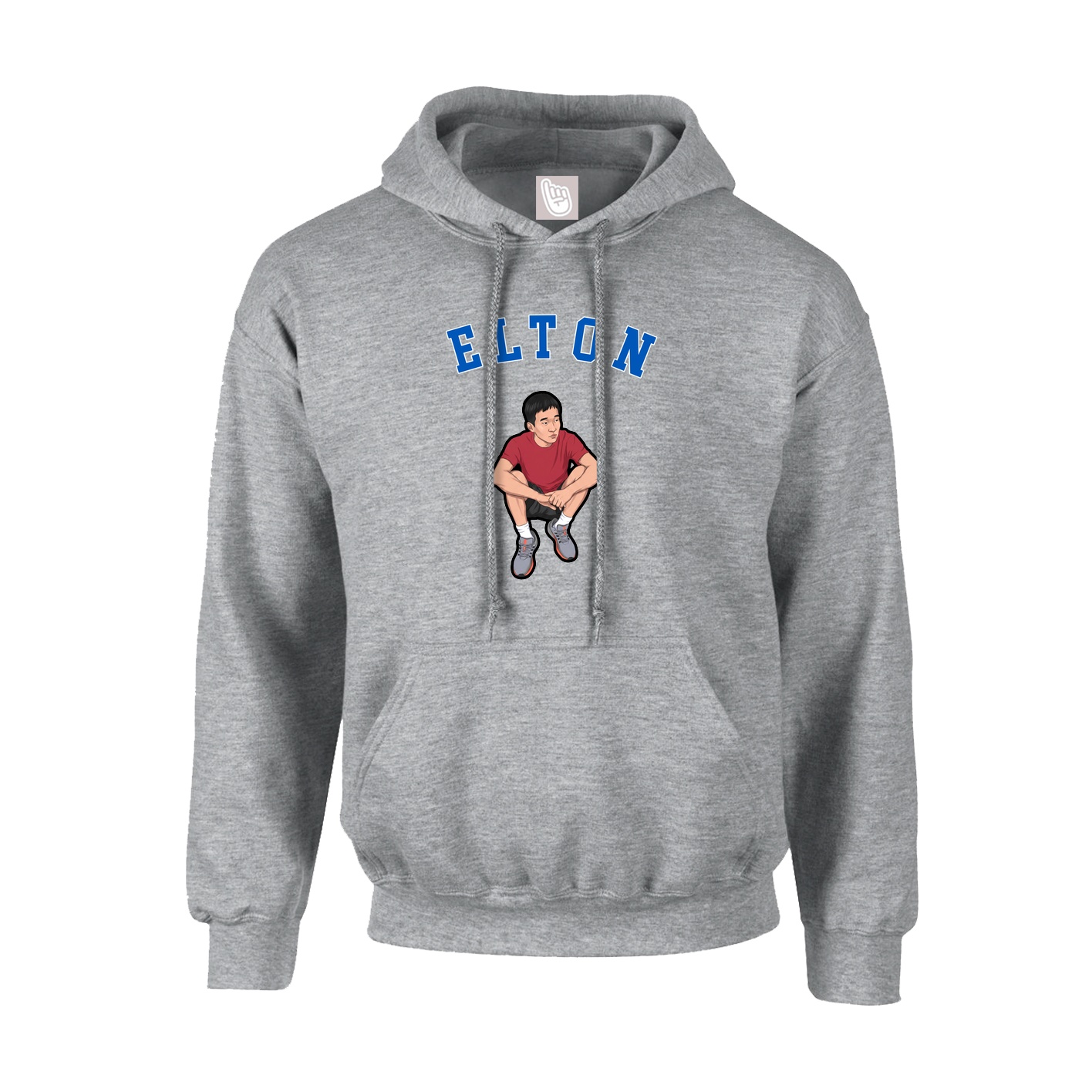 Youth Hoodie — Shirsey Arch in Grey