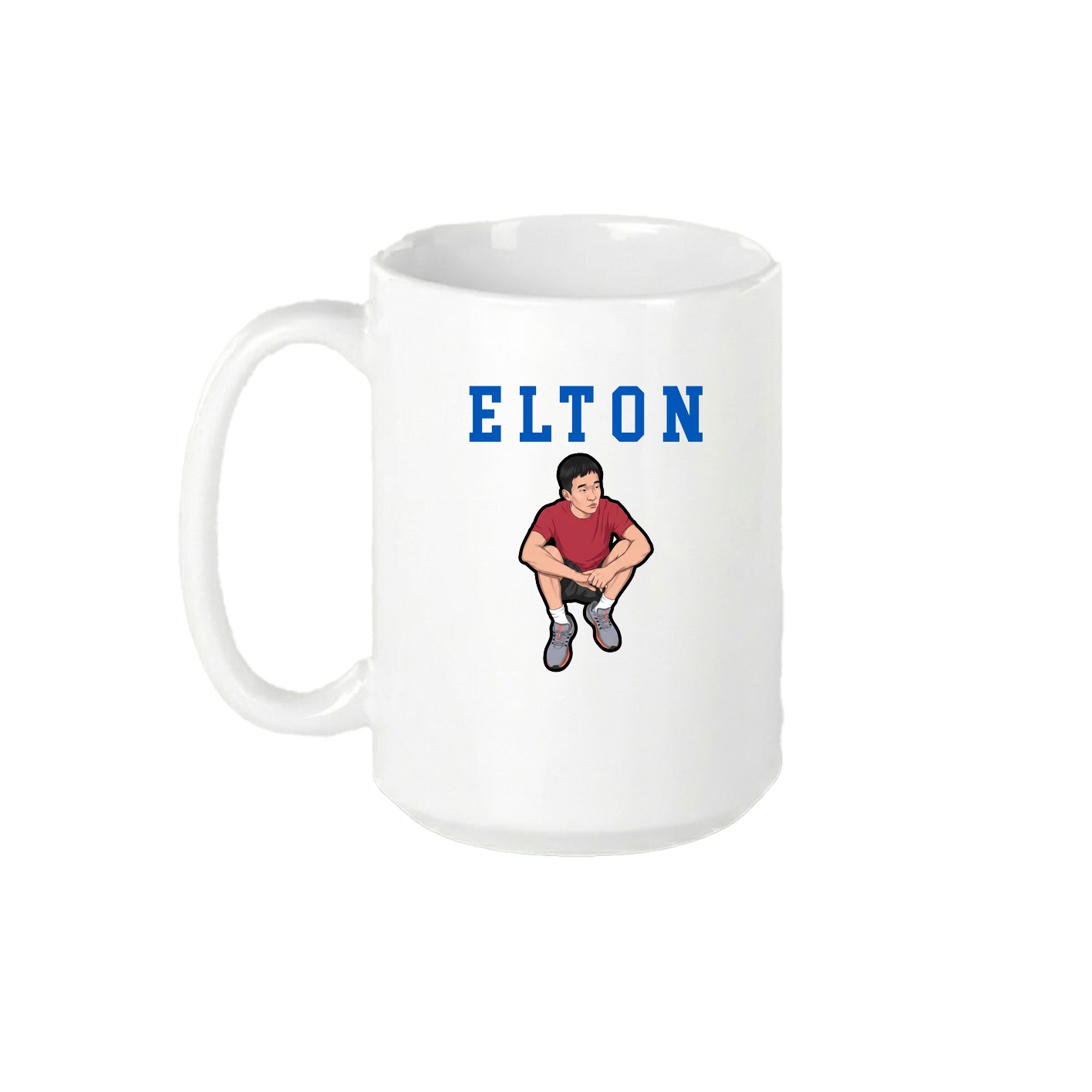 15oz Coffee Mug — Shirsey in White