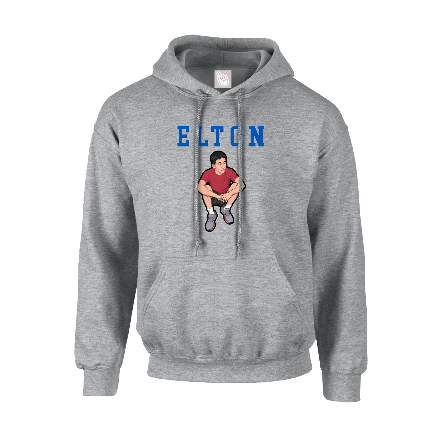Hoodie — Shirsey in Grey