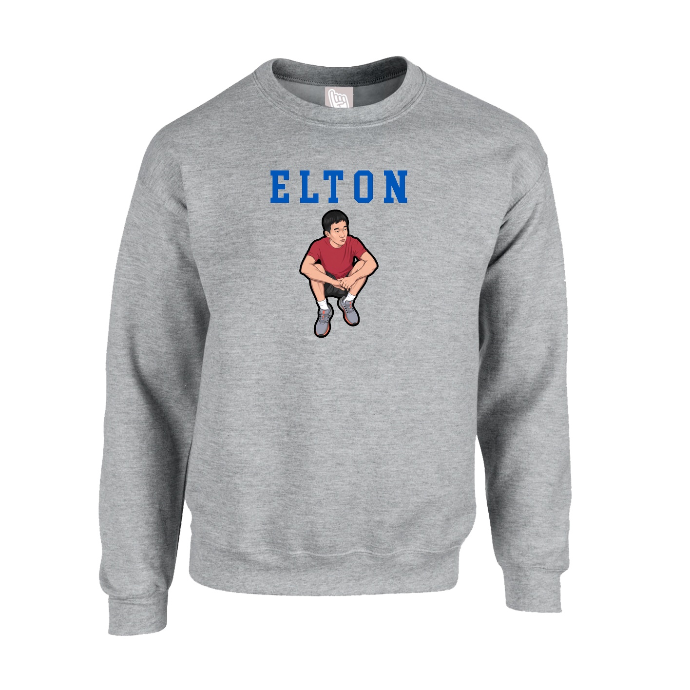 Fleece Crew — Shirsey in Grey