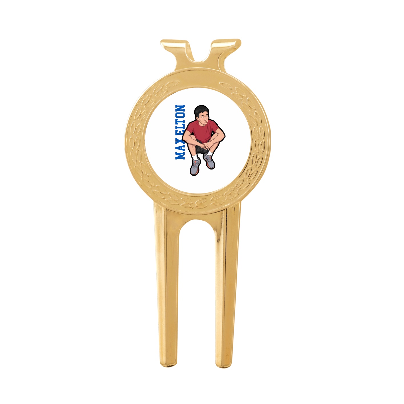 Divot Tool with Ball Marker — Name Vertical in Classic