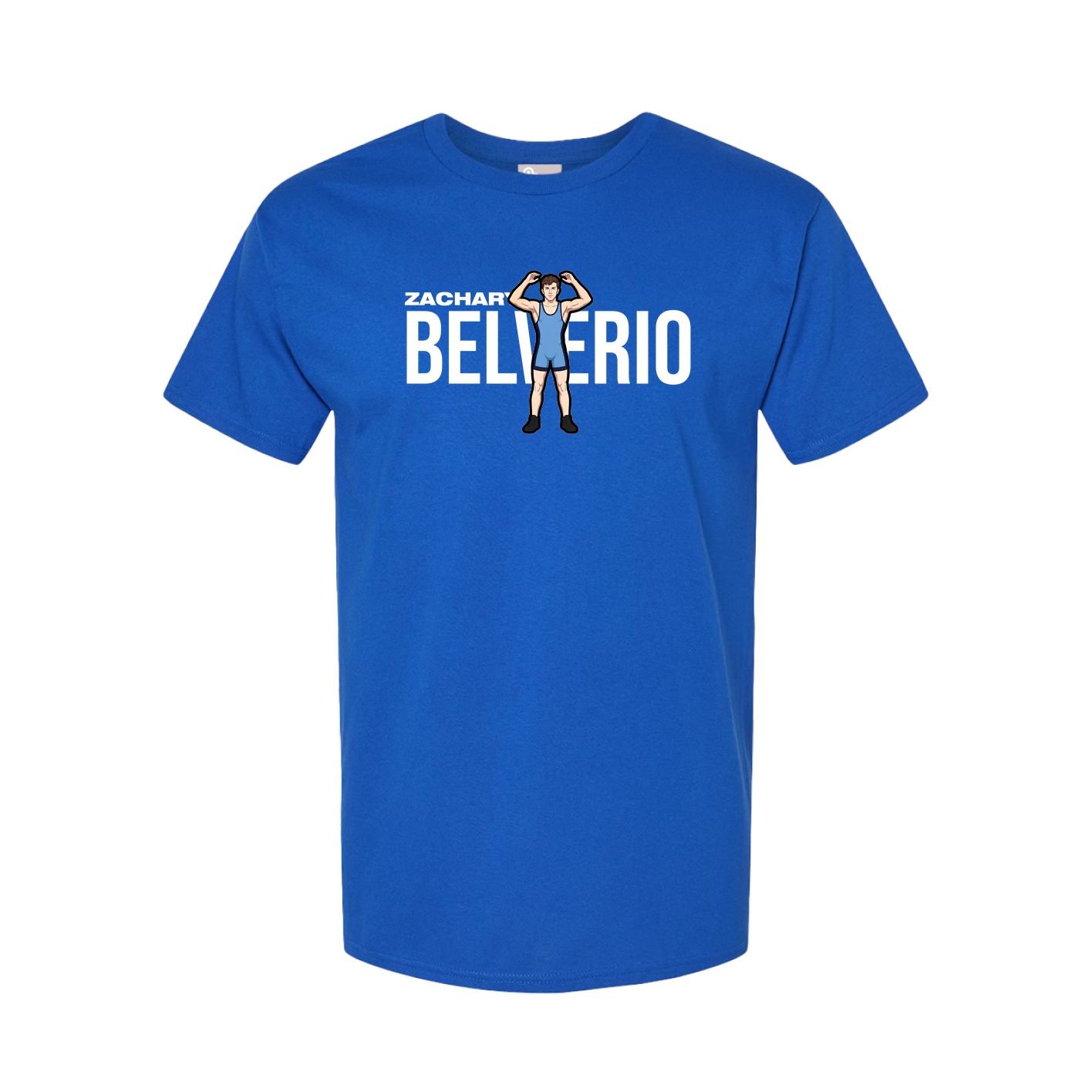 Youth Tee — Player Name in Royal