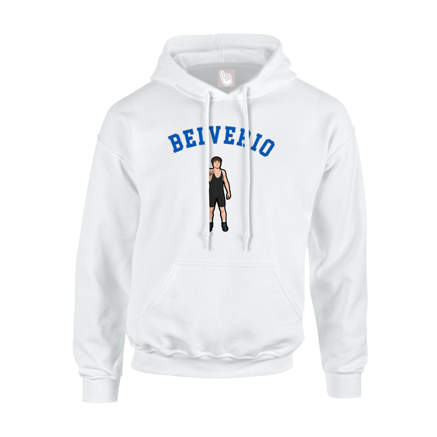 Hoodie — Shirsey Arch in White