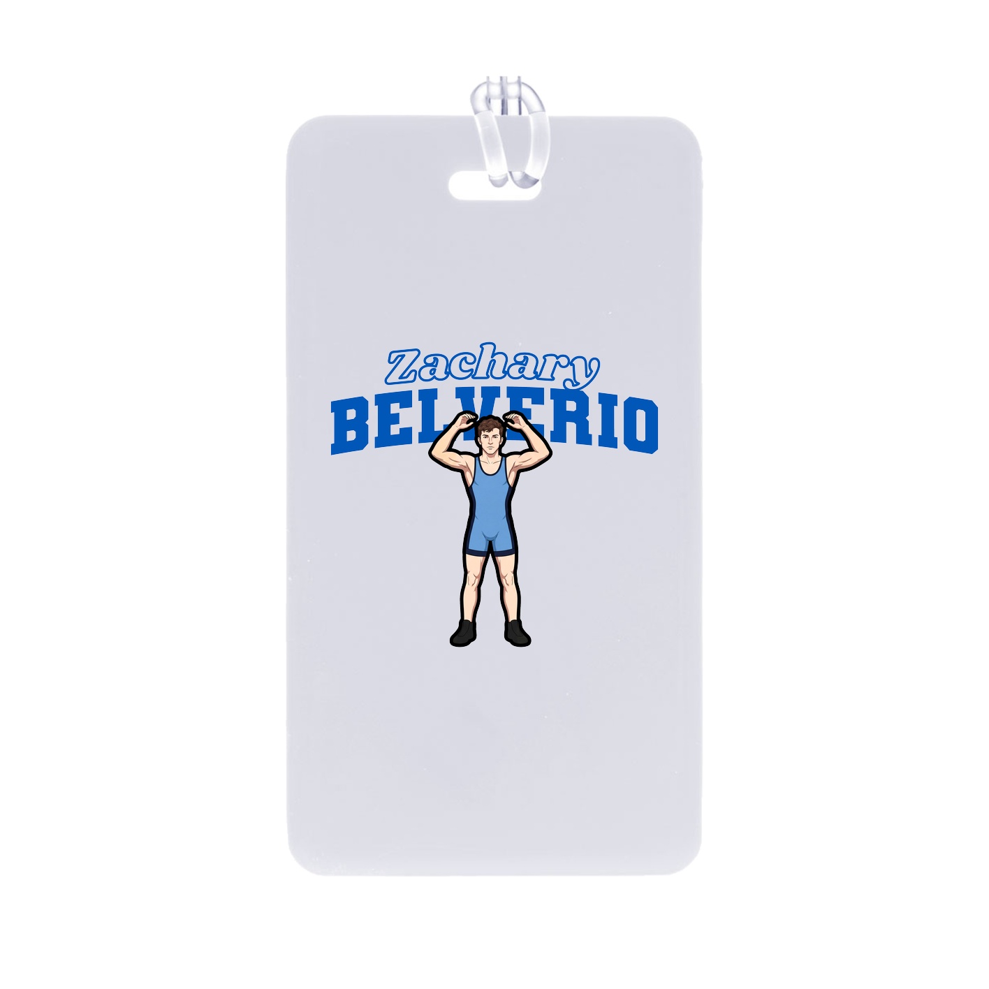 Bag Tag — Name Arch in Classic