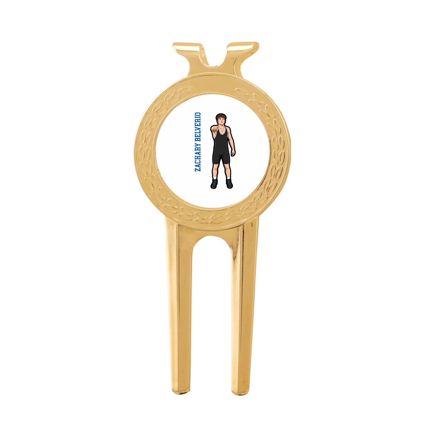 Divot Tool with Ball Marker — Name Vertical in Classic