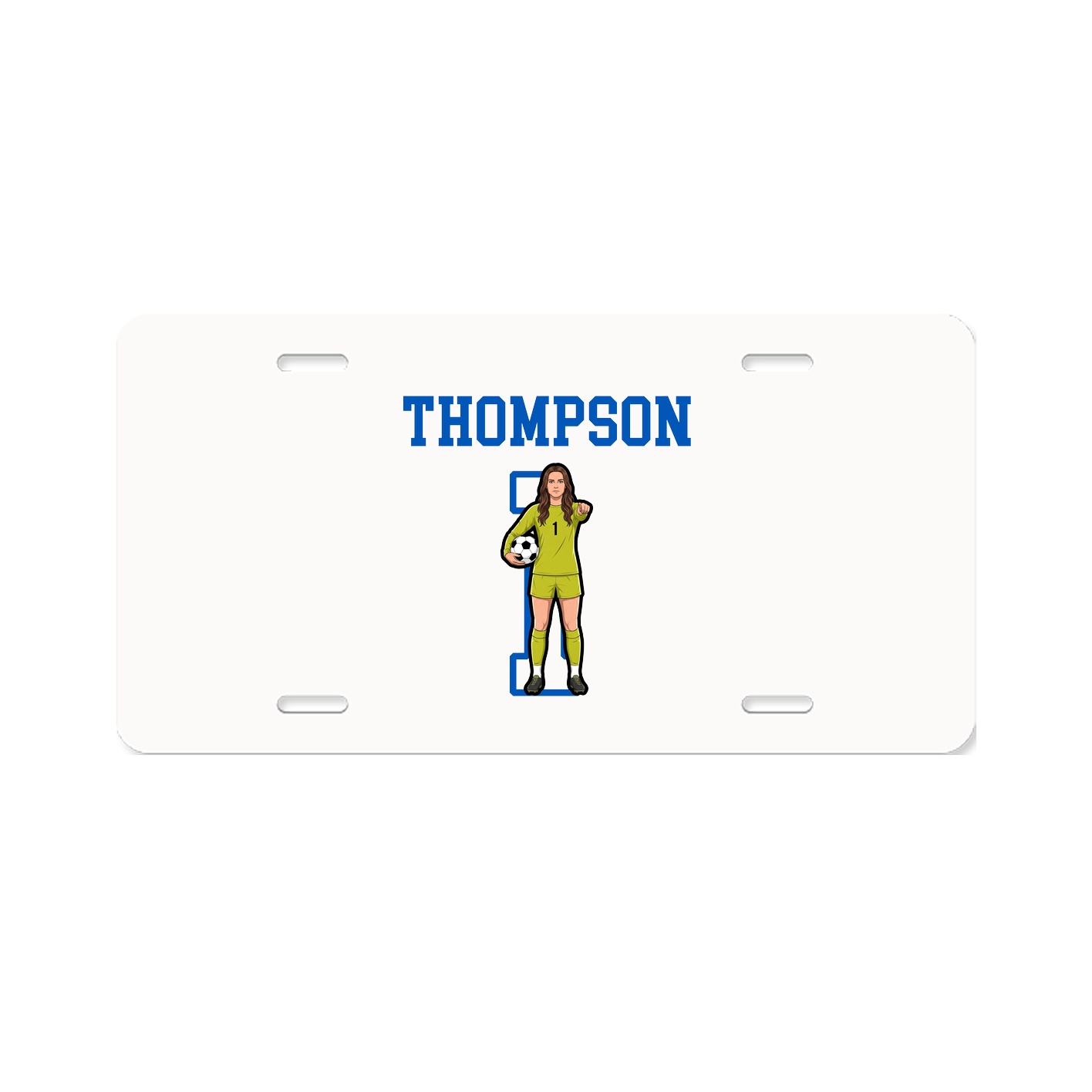 License Plate — Shirsey in Classic