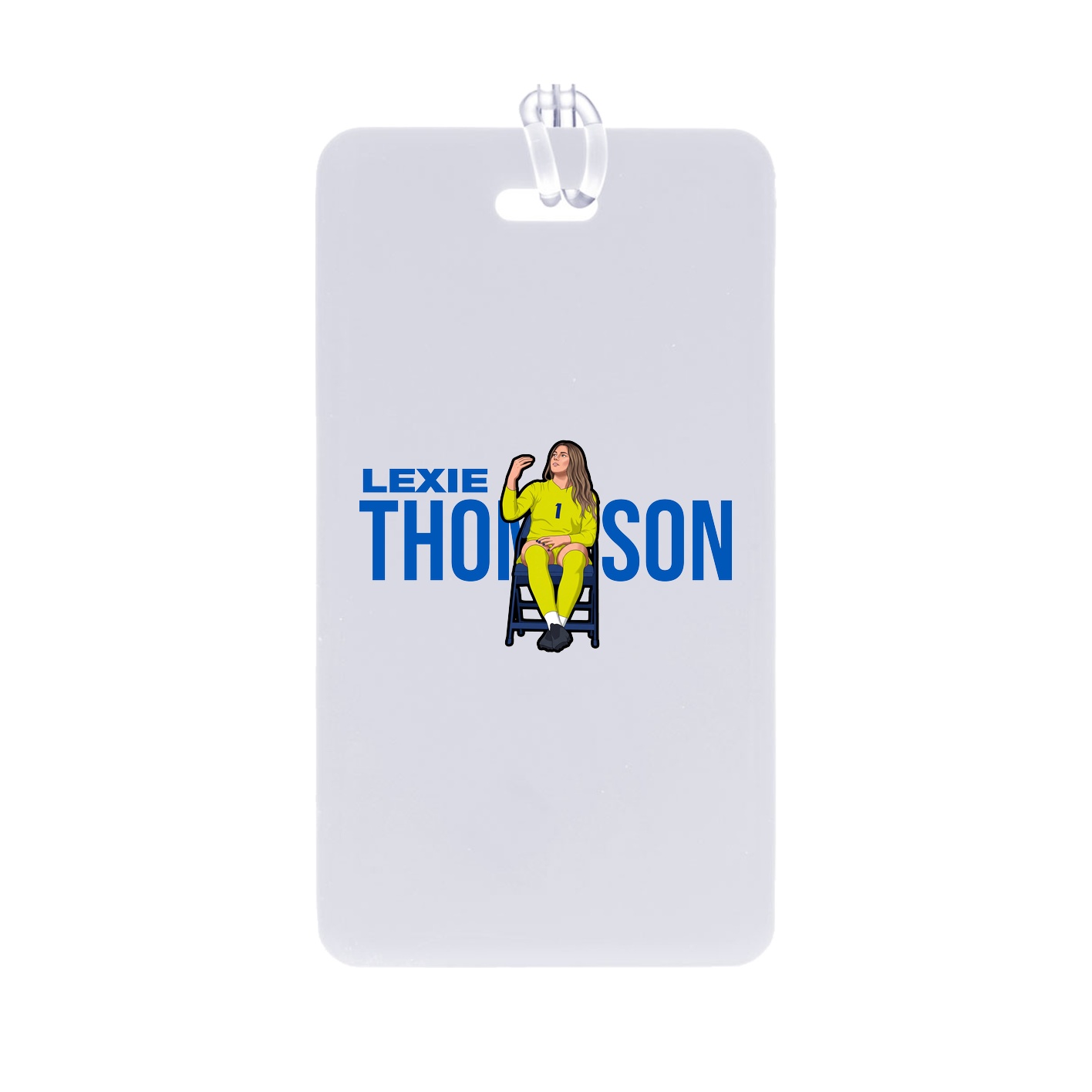 Bag Tag — Player Name in Classic