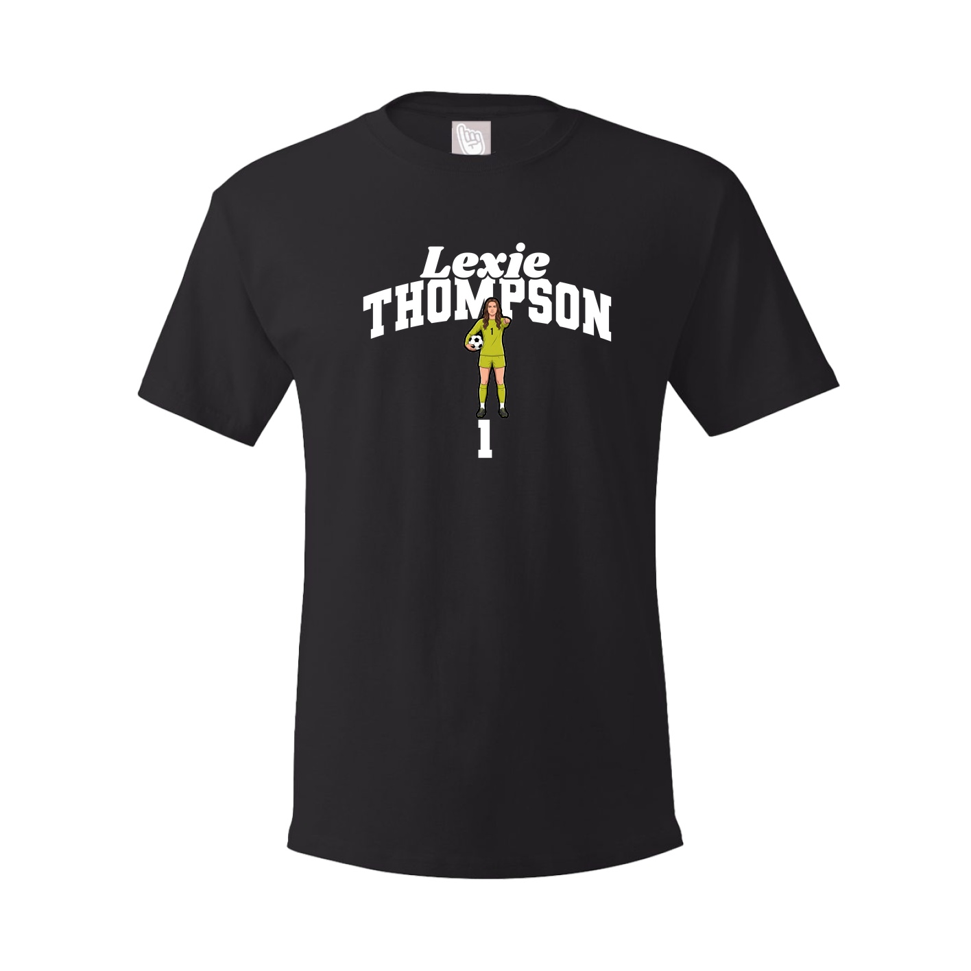 Youth Tee — Signature Arch in Black