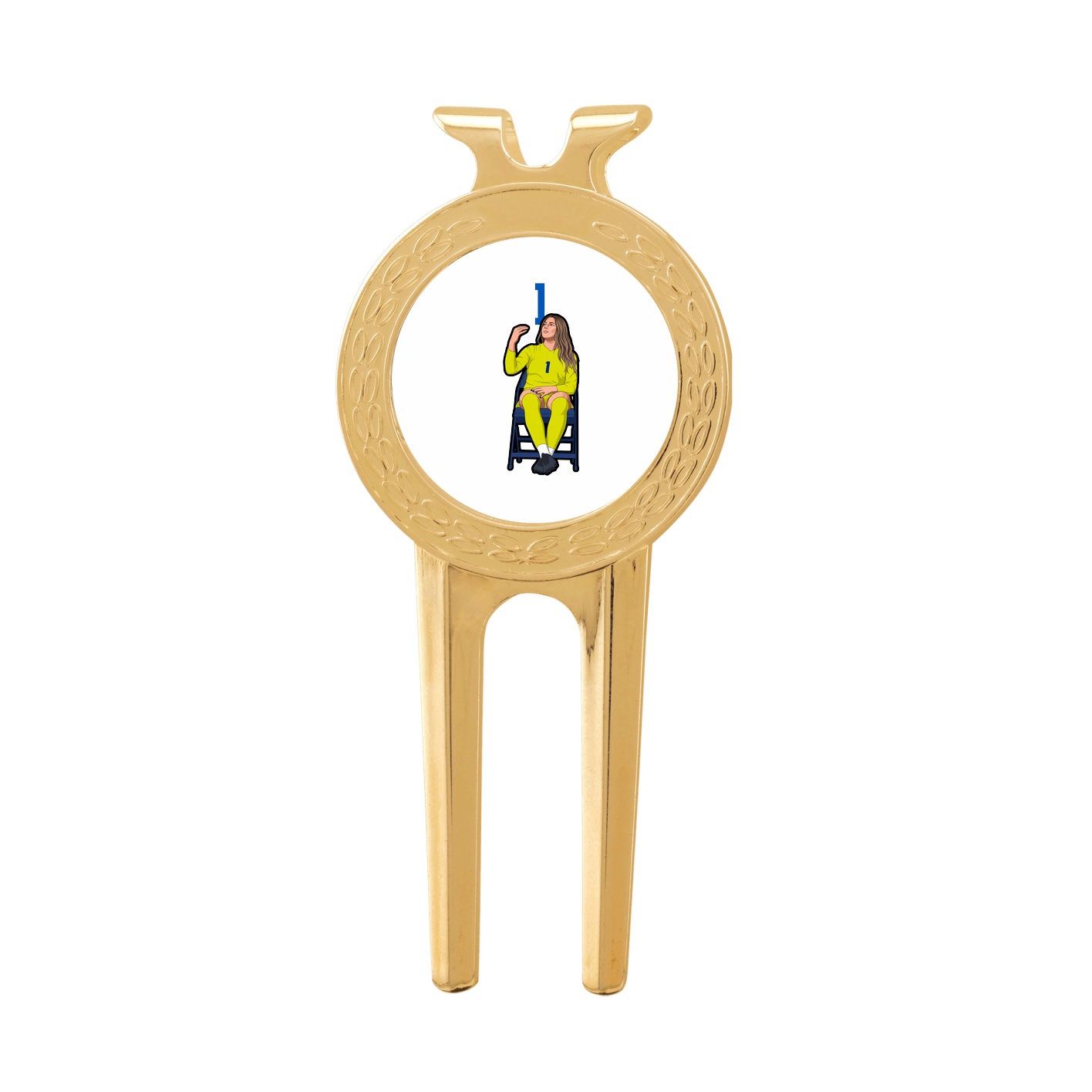 Divot Tool with Ball Marker — Number Top in Classic