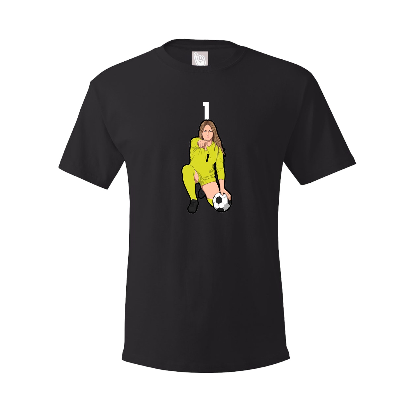 Tee — Number Top in Black