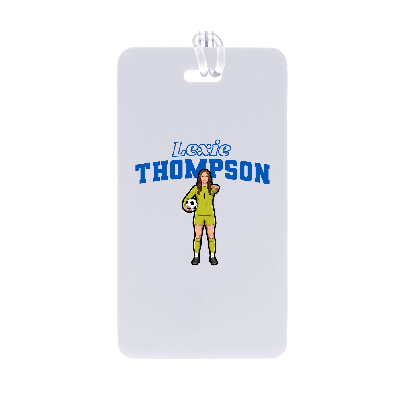 Bag Tag — Name Arch in Classic